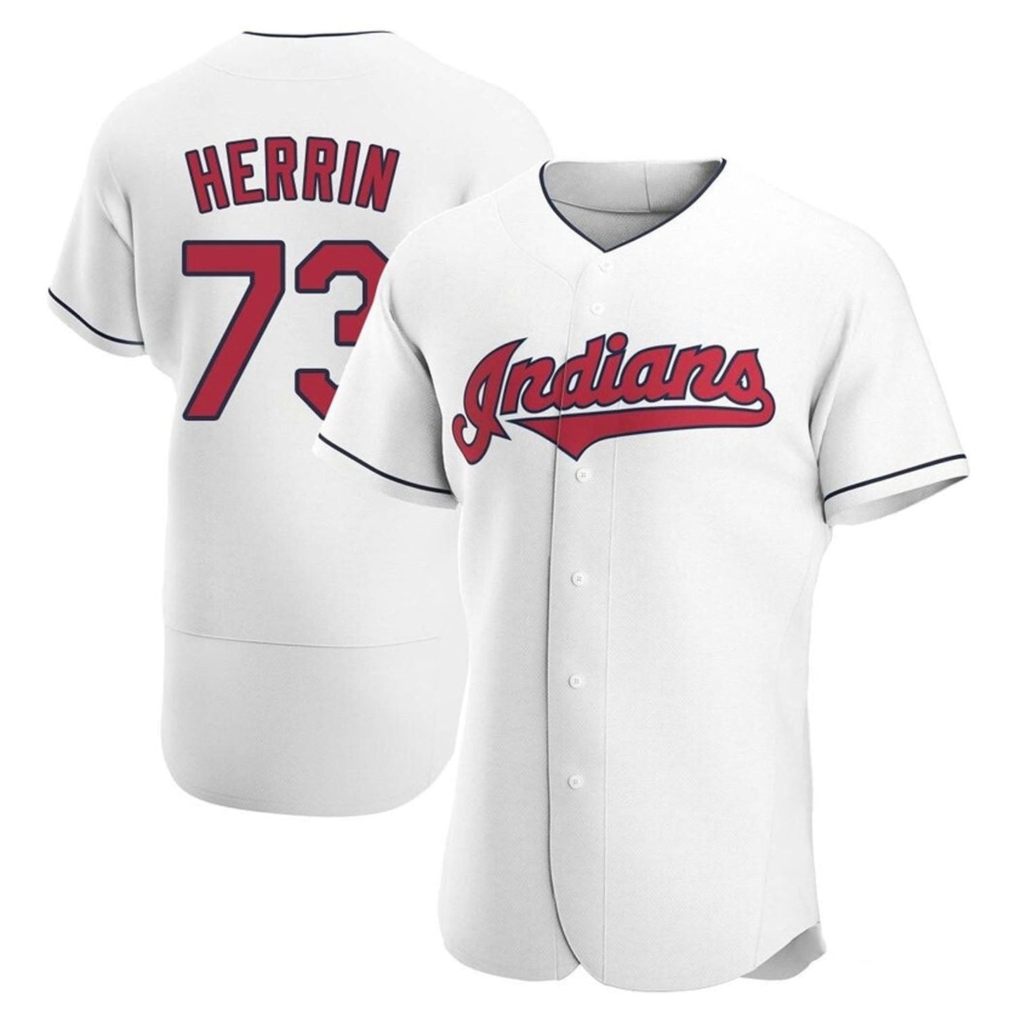 Tim Herrin Cleveland Indians 73 Jersey