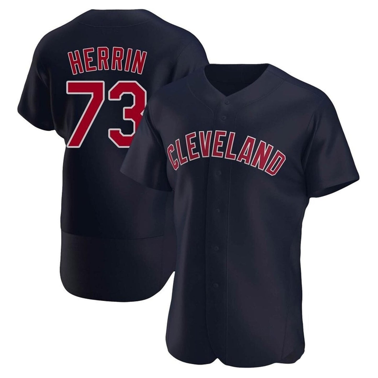Tim Herrin Cleveland Indians 73 Jersey