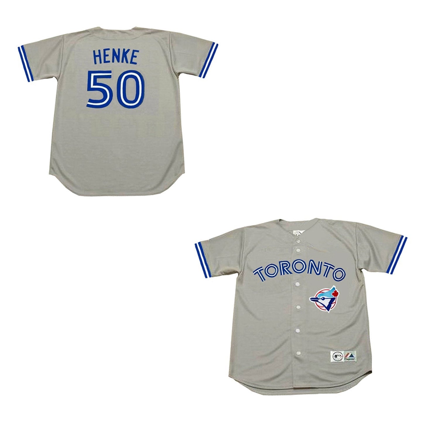 Tom Henke Toronto Blue Jays 50 Jersey