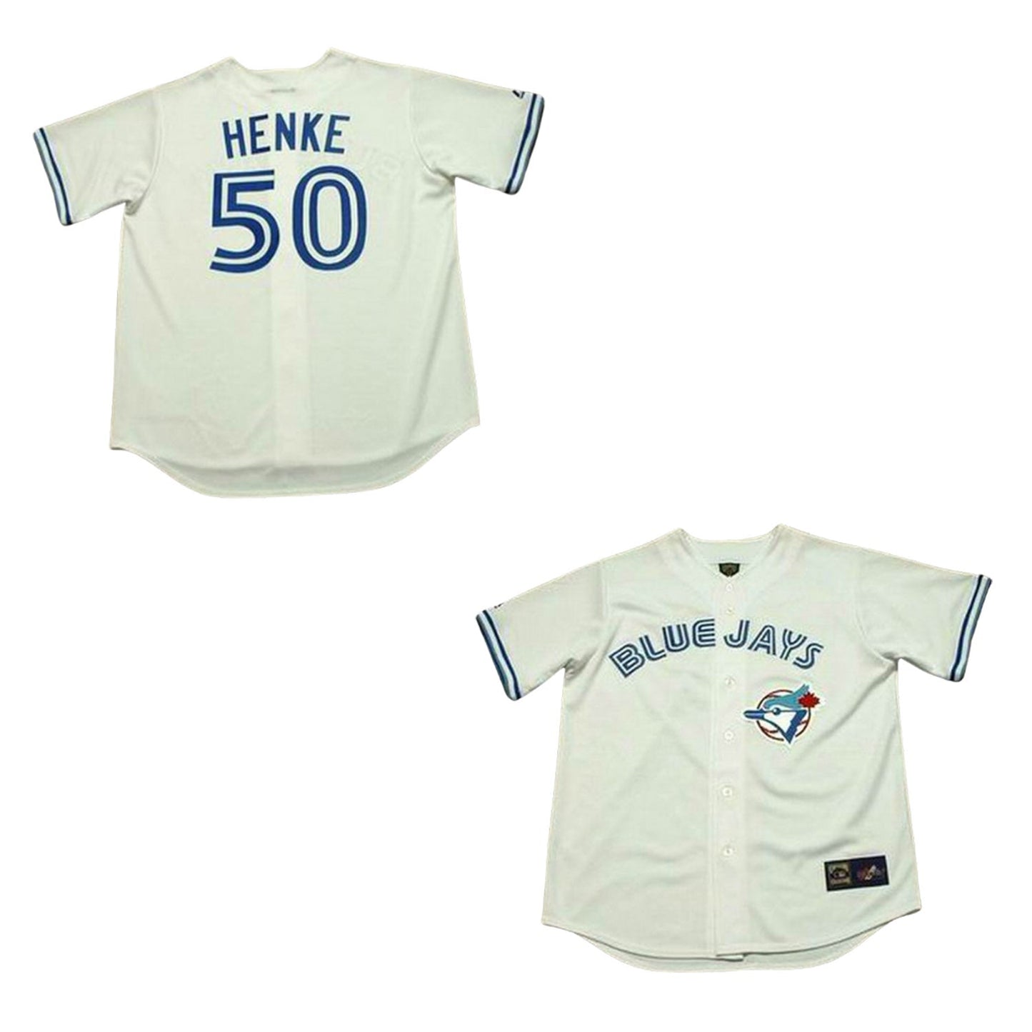 Tom Henke Toronto Blue Jays 50 Jersey