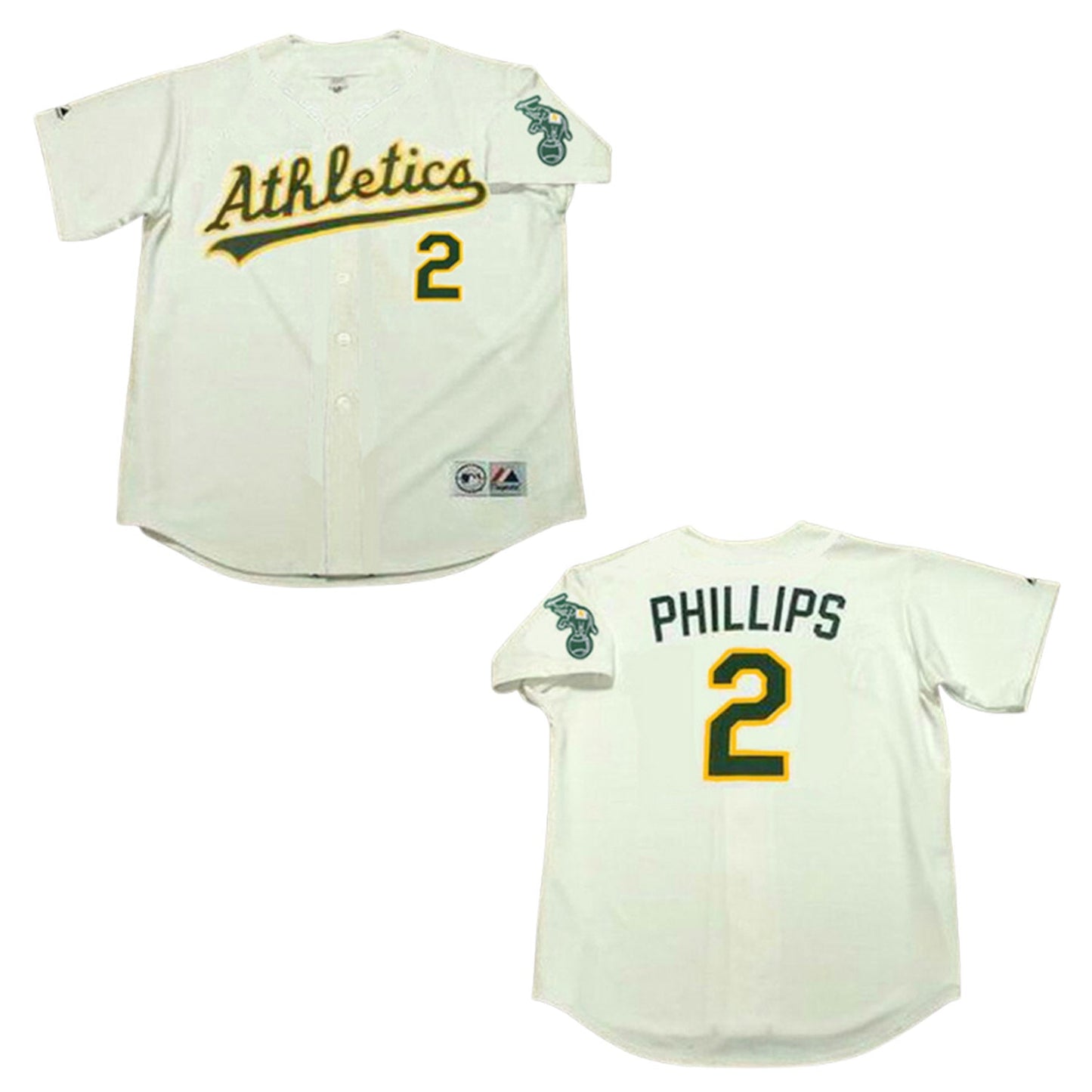 Tony Phillips Oakland Athletics 2 Jersey