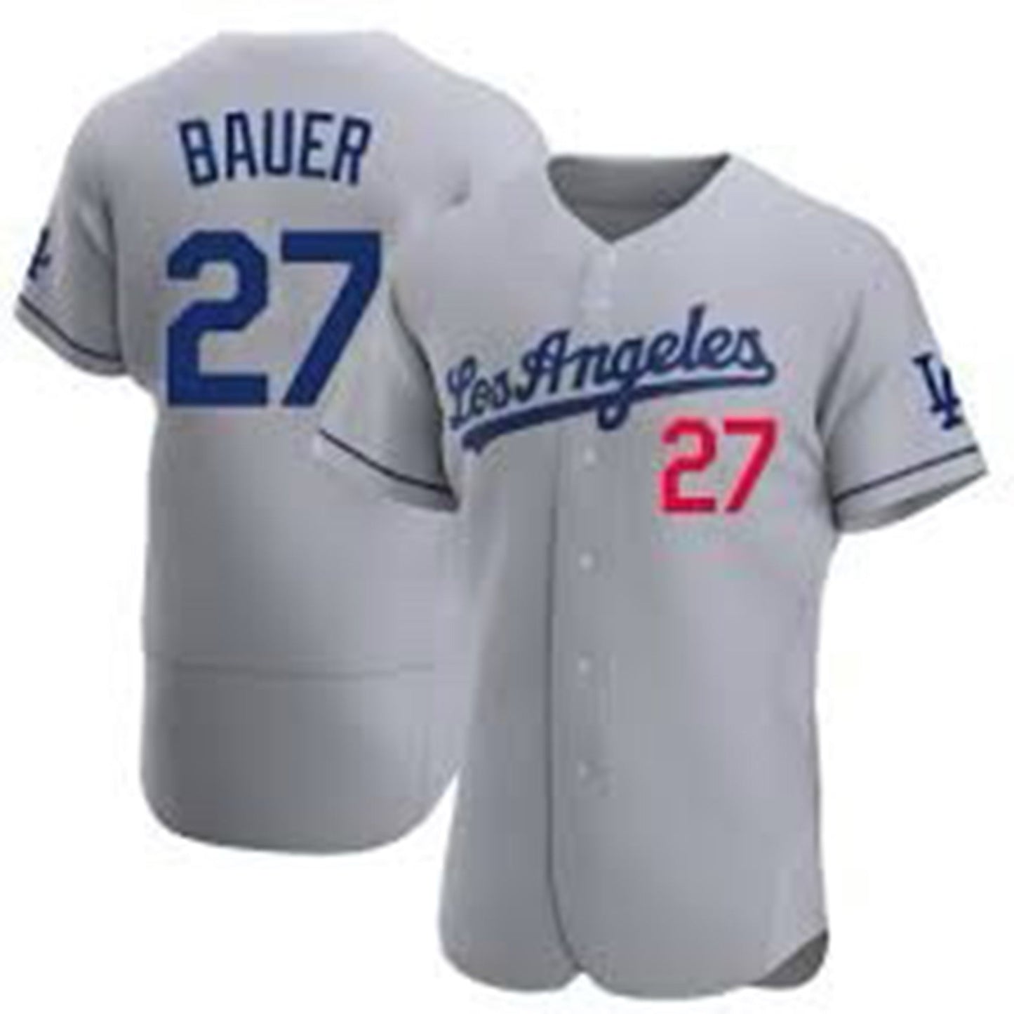 Trevor Bauer Los Angeles 27 Jersey