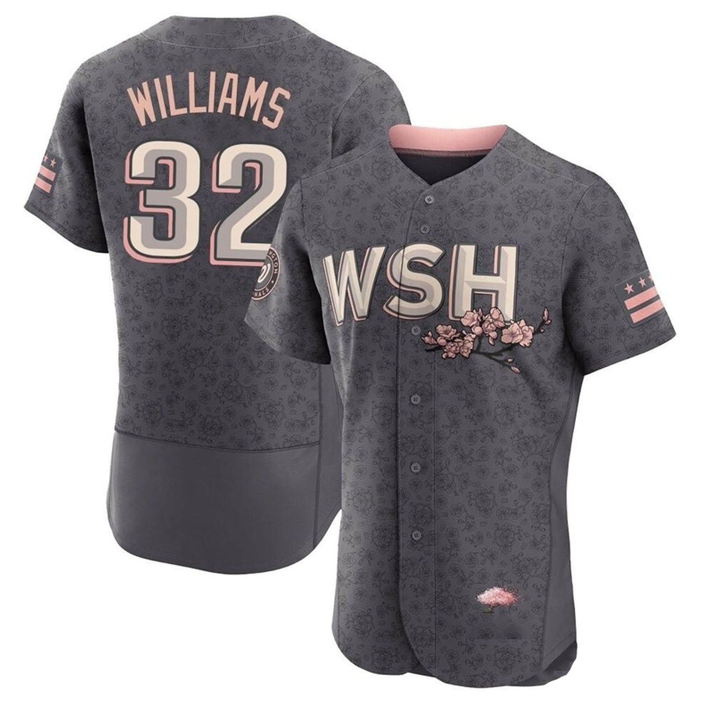 Trevor Williams Washington Nationals 32 Jersey