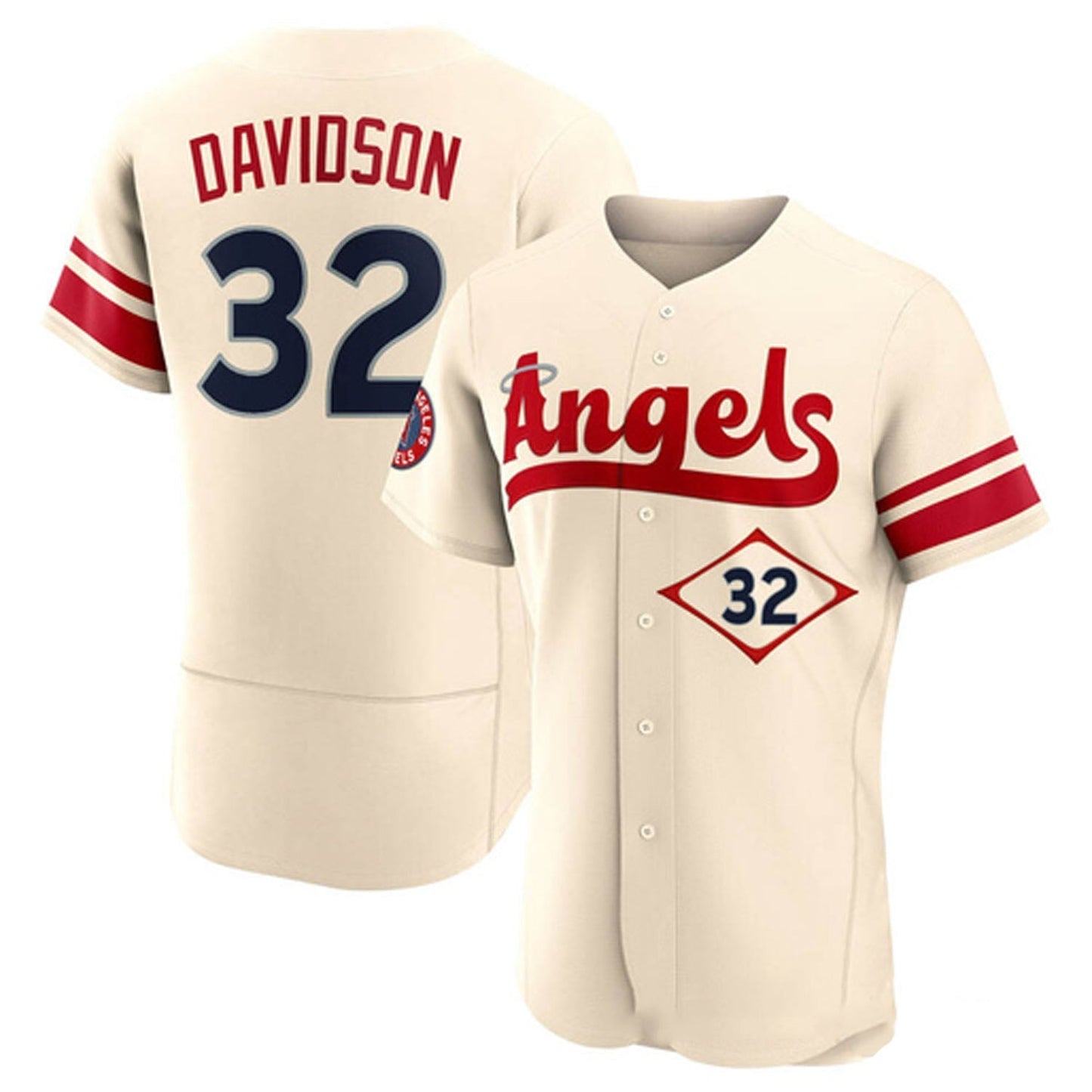 Tucker Davidson Los Angeles Angels 32 Jersey