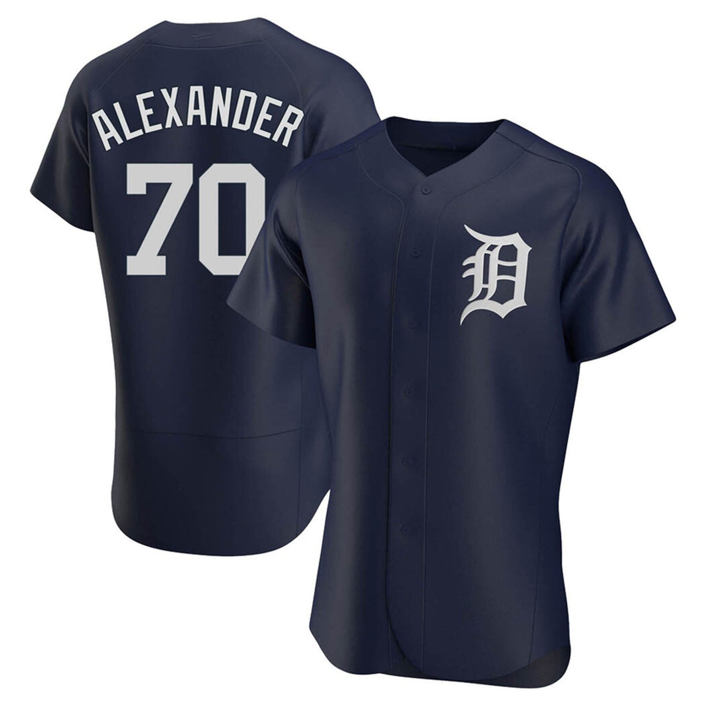 Tyler Alexander Detroit Tigers 70 Jersey