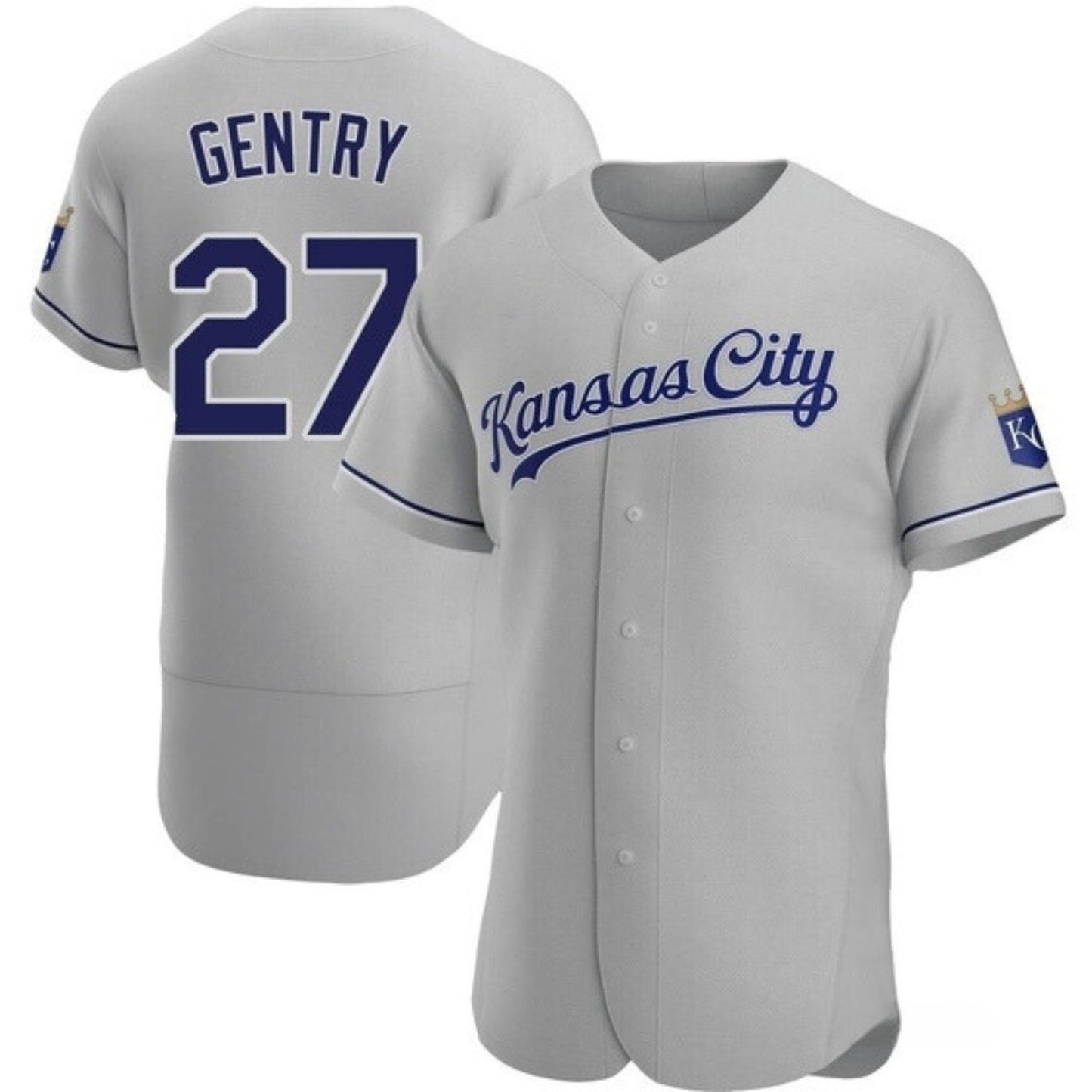 Tyler Gentry Kansas City Royals 27 Jersey