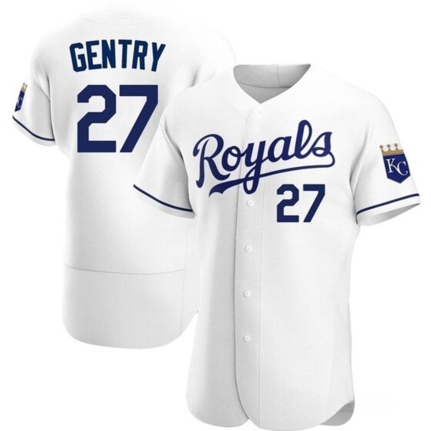 Tyler Gentry Kansas City Royals 27 Jersey