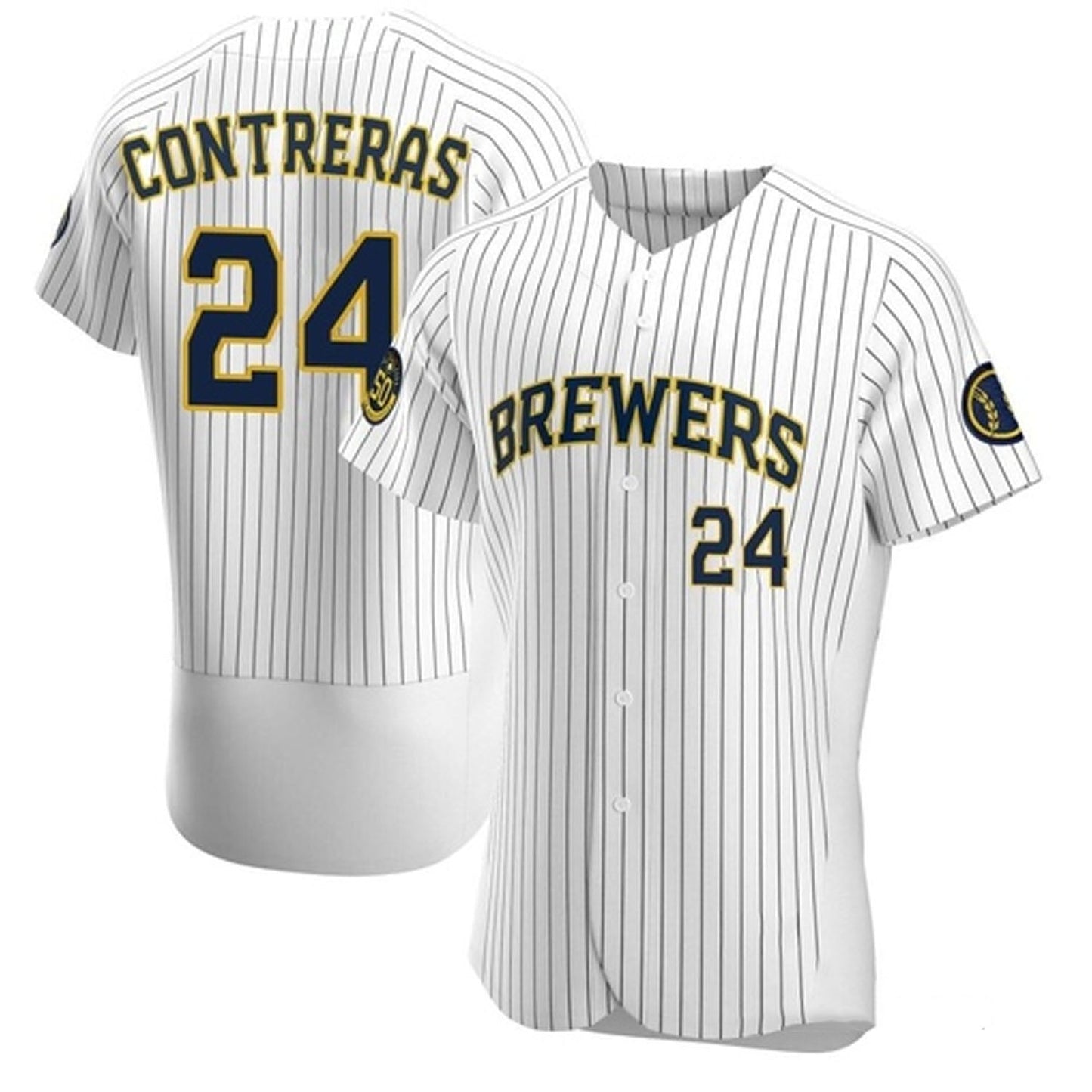 William Contreras Milwaukee Brewers 24 Jersey