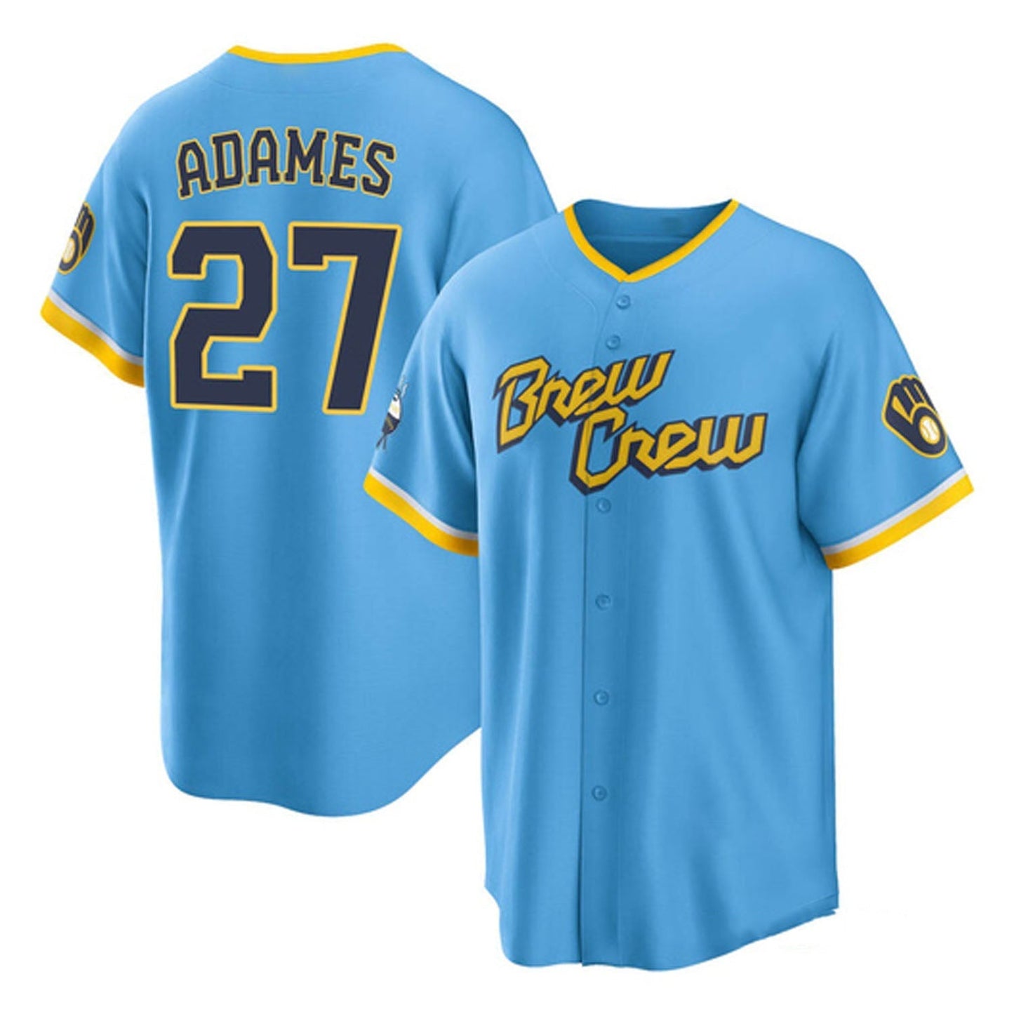 Willy Adames Milwaukee Brewers 27 Jersey
