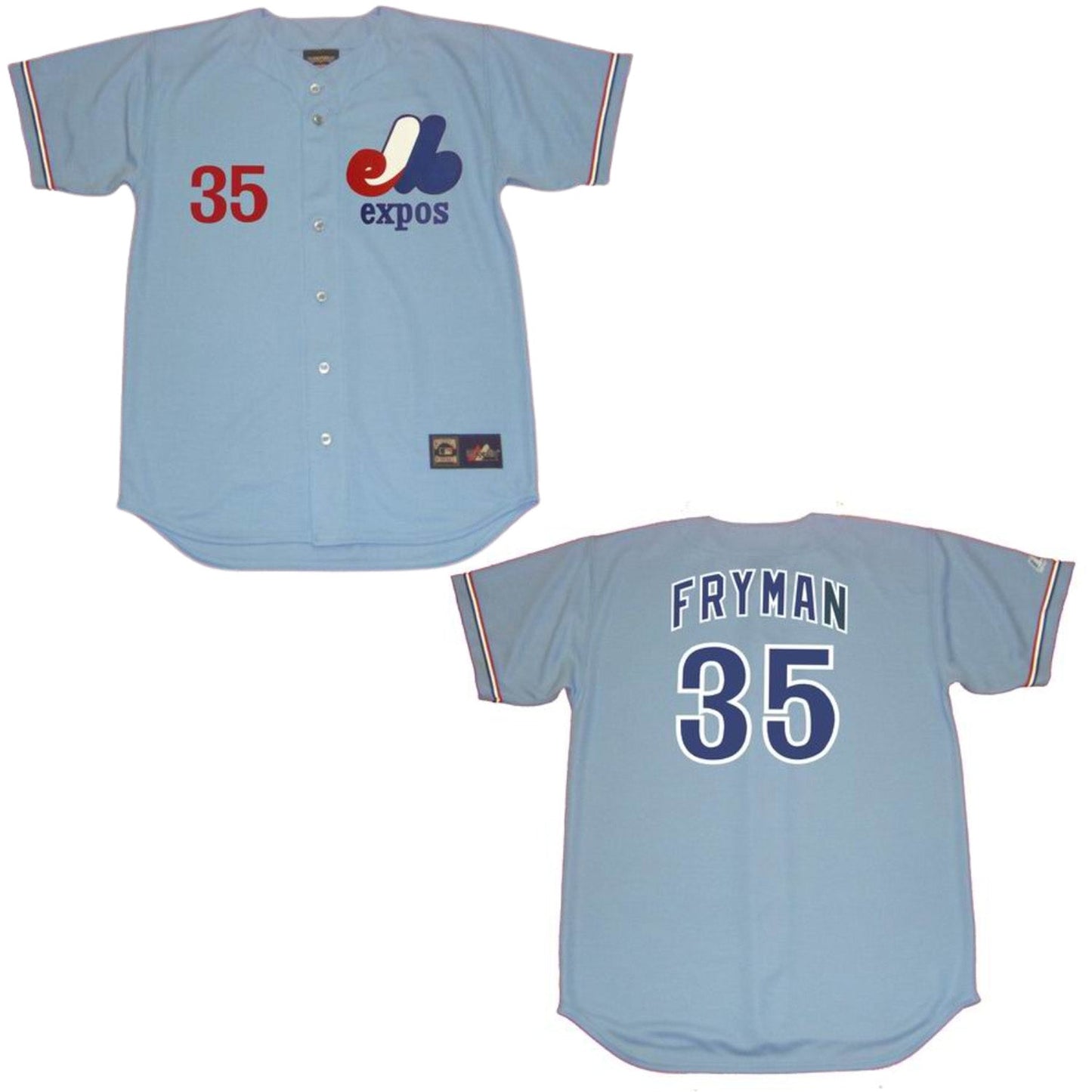 Woodie Fryman Montreal Expos 35 Jersey