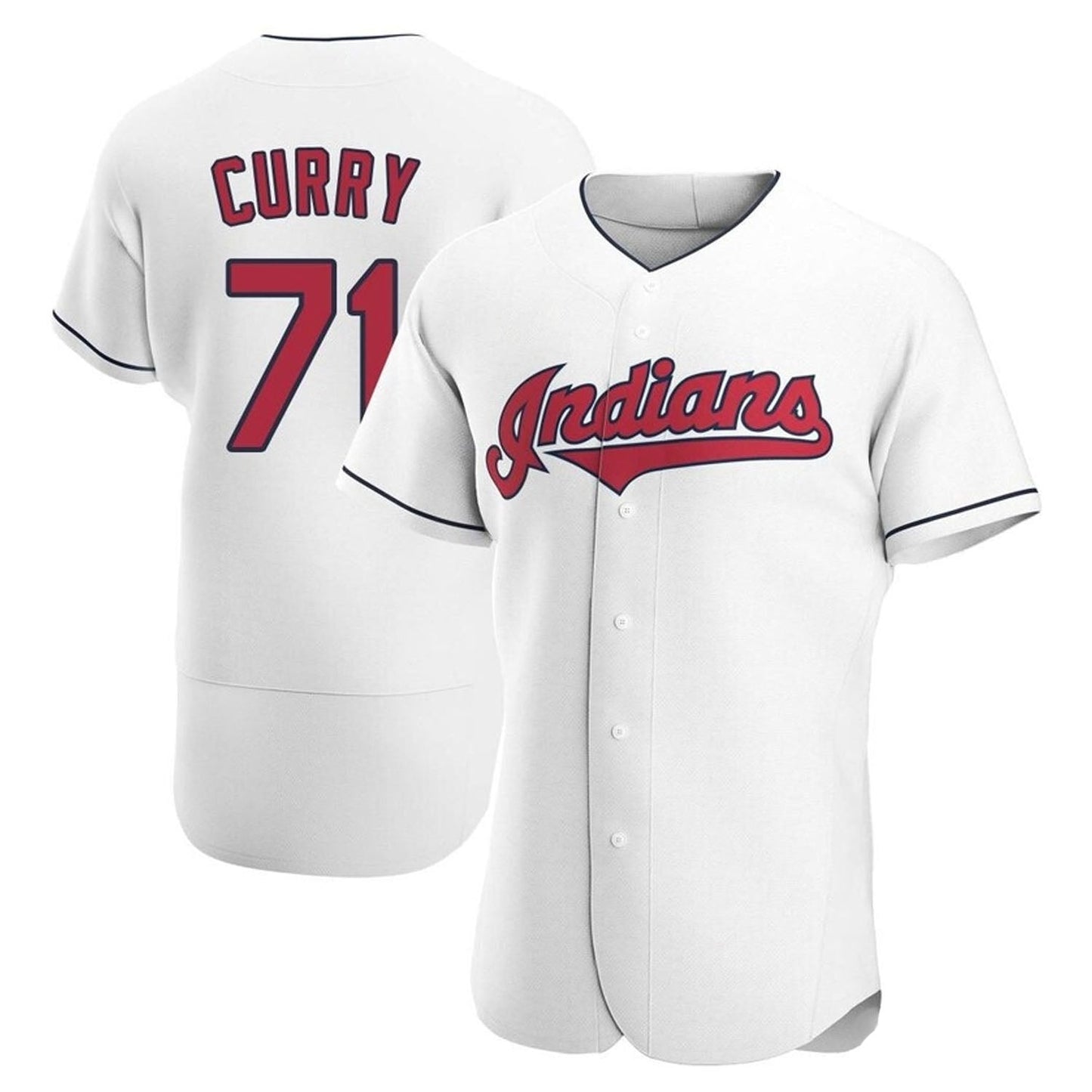 Xzavion Curry Cleveland Guardians 71 Jersey