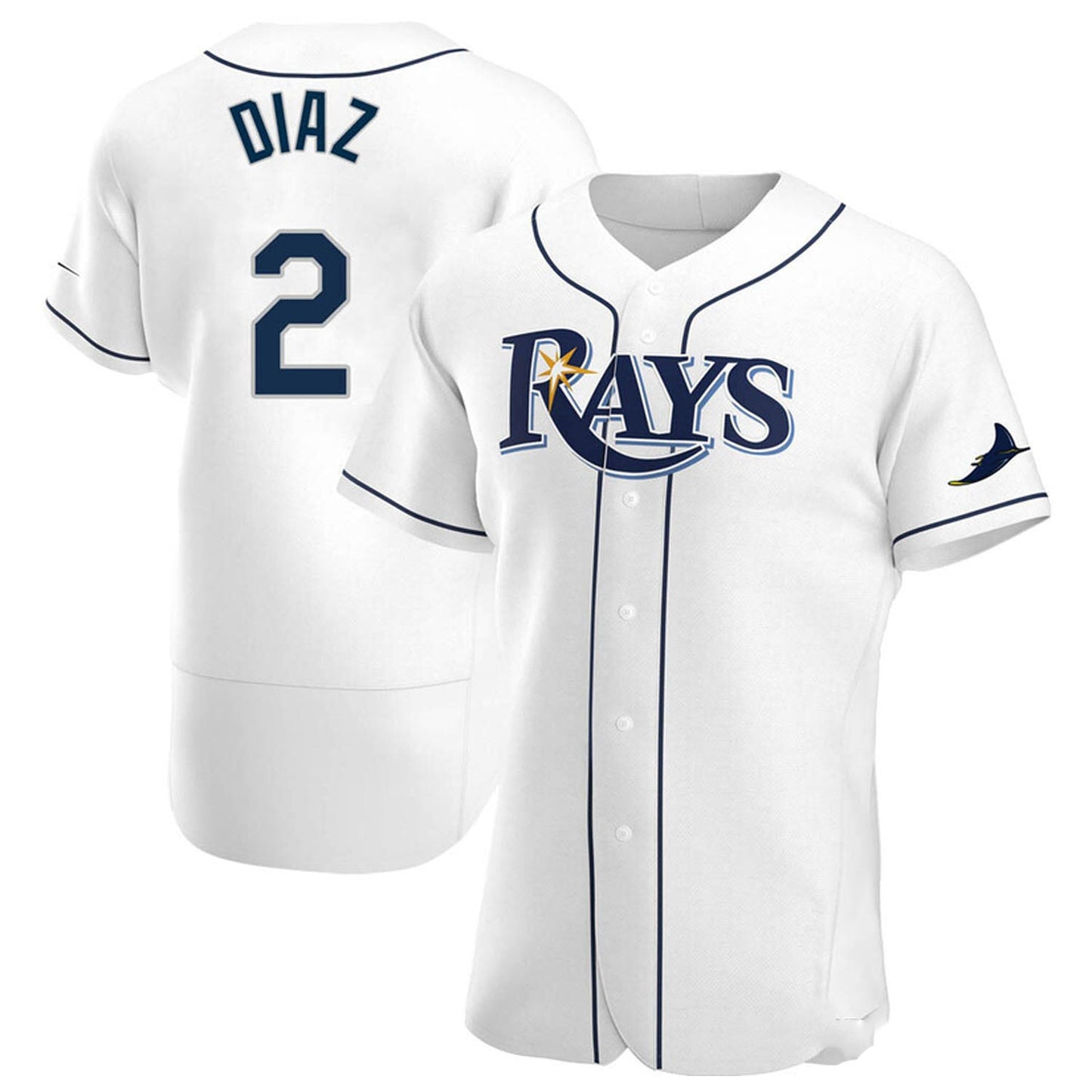 Yandy Diaz Tampa Bay Rays 2 Jersey