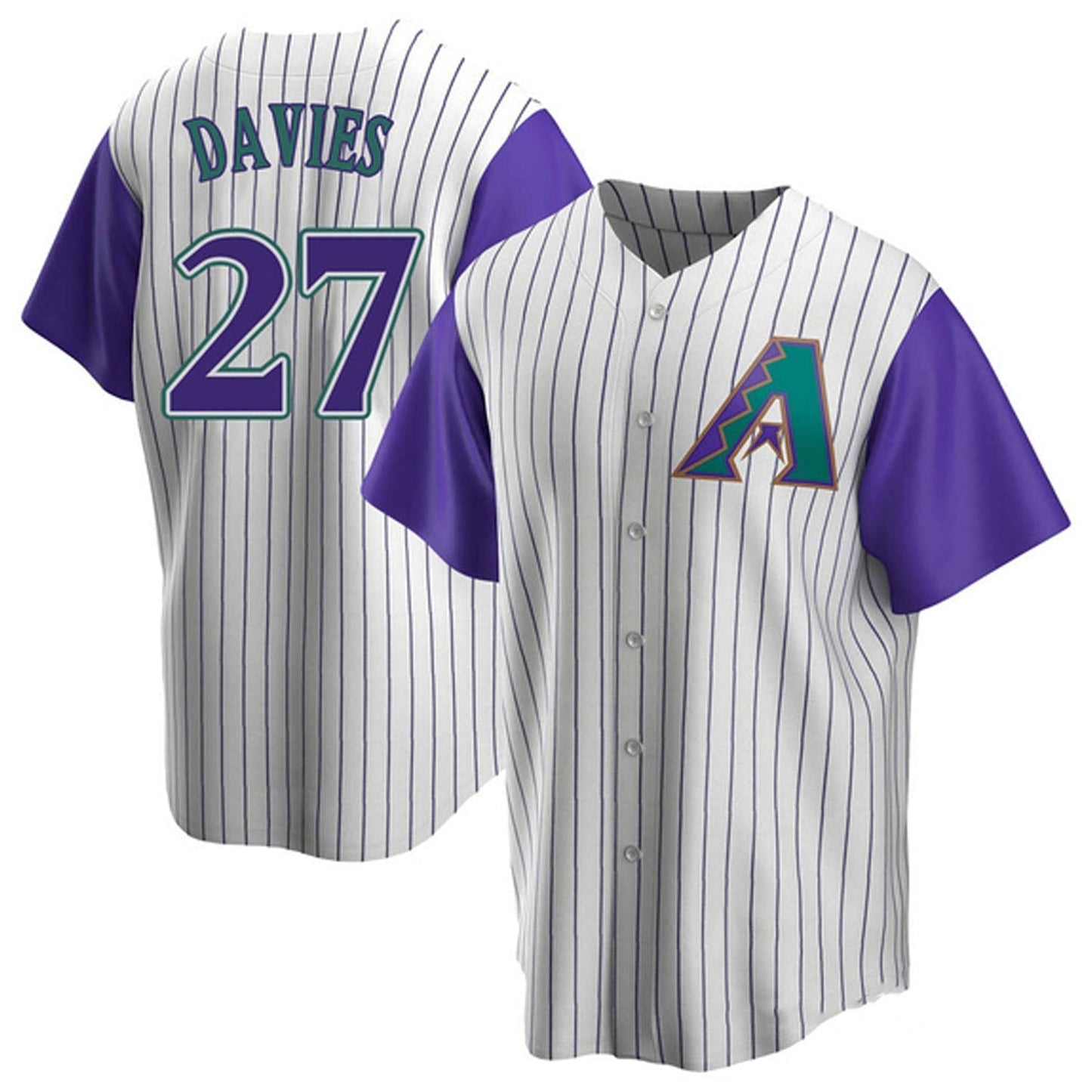 Zach Davies Arizona Diamondbacks 27 Jersey