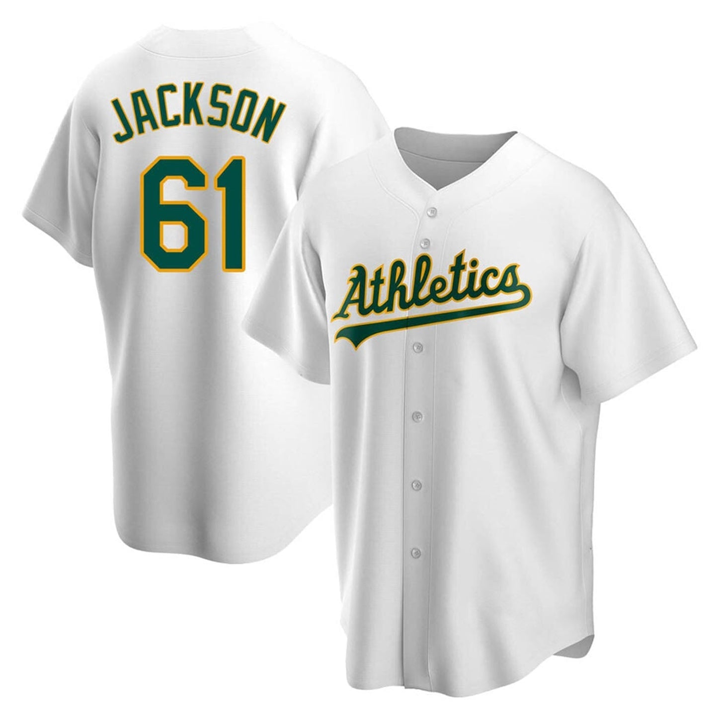 Zach Jackson Oakland Athletics 61 Jersey