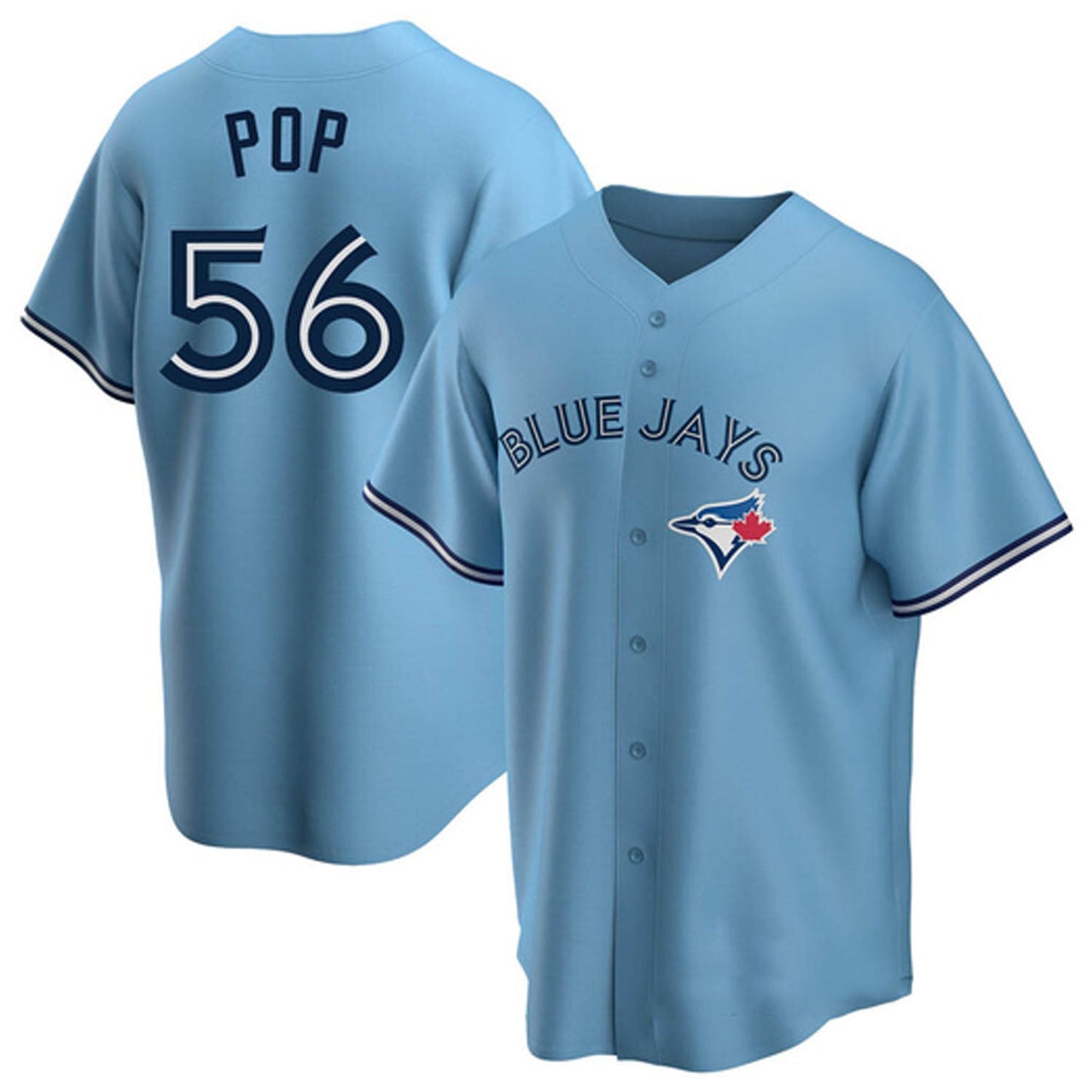 Zach Pop Toronto Blue Jays 56 Jersey