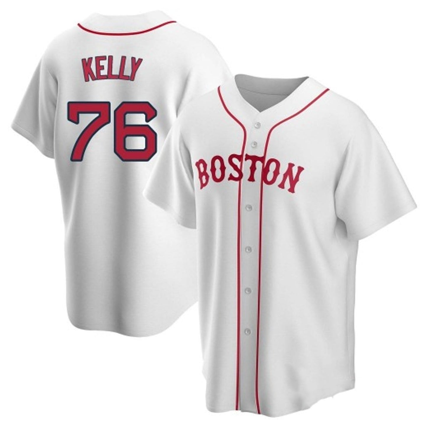 Zack Kelly Boston Red Sox 76 Jersey