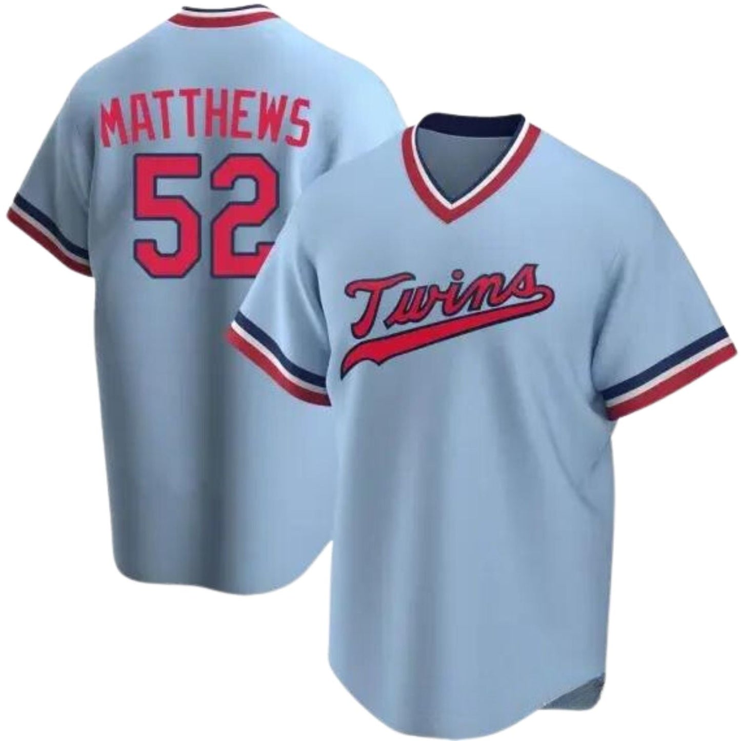 Zebby Matthews Minnesota Twins 52 Jersey