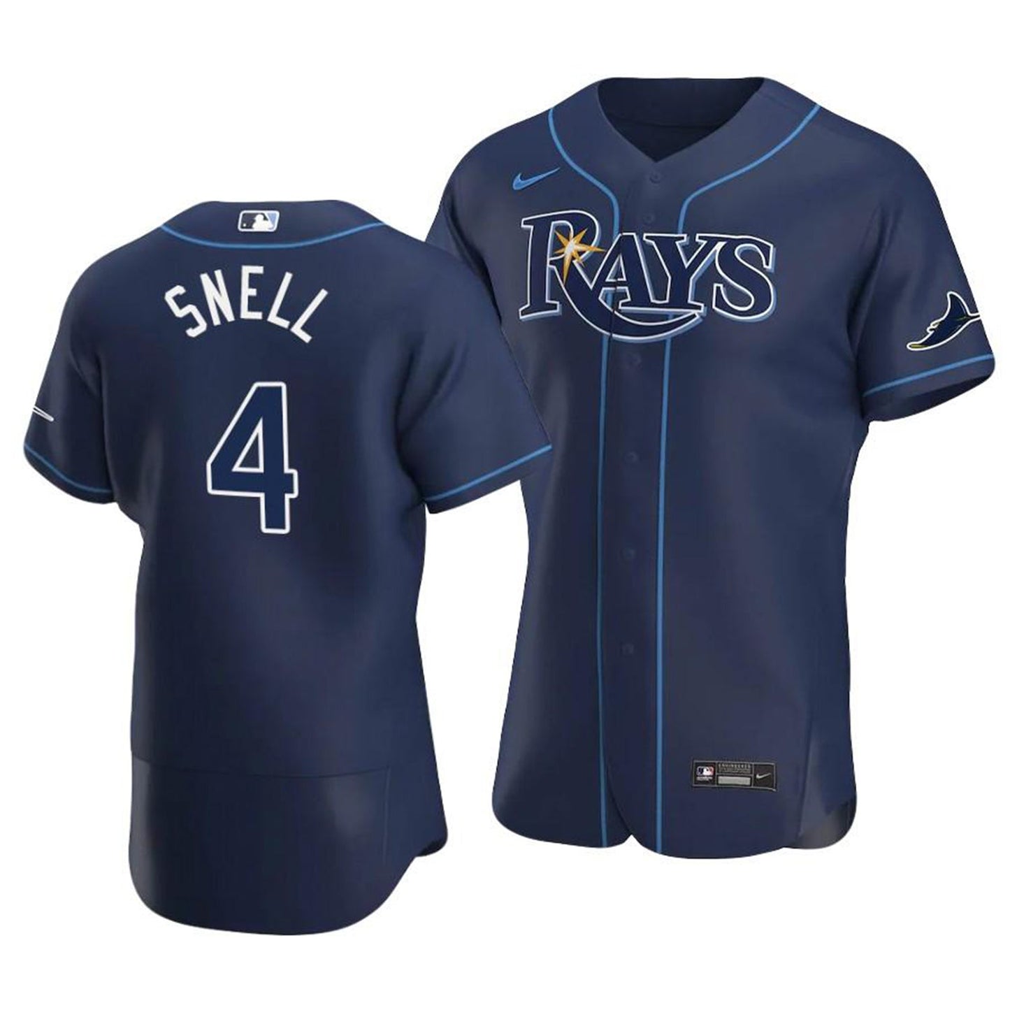 Blake Snell Tampa Bay Rays 4 Jersey