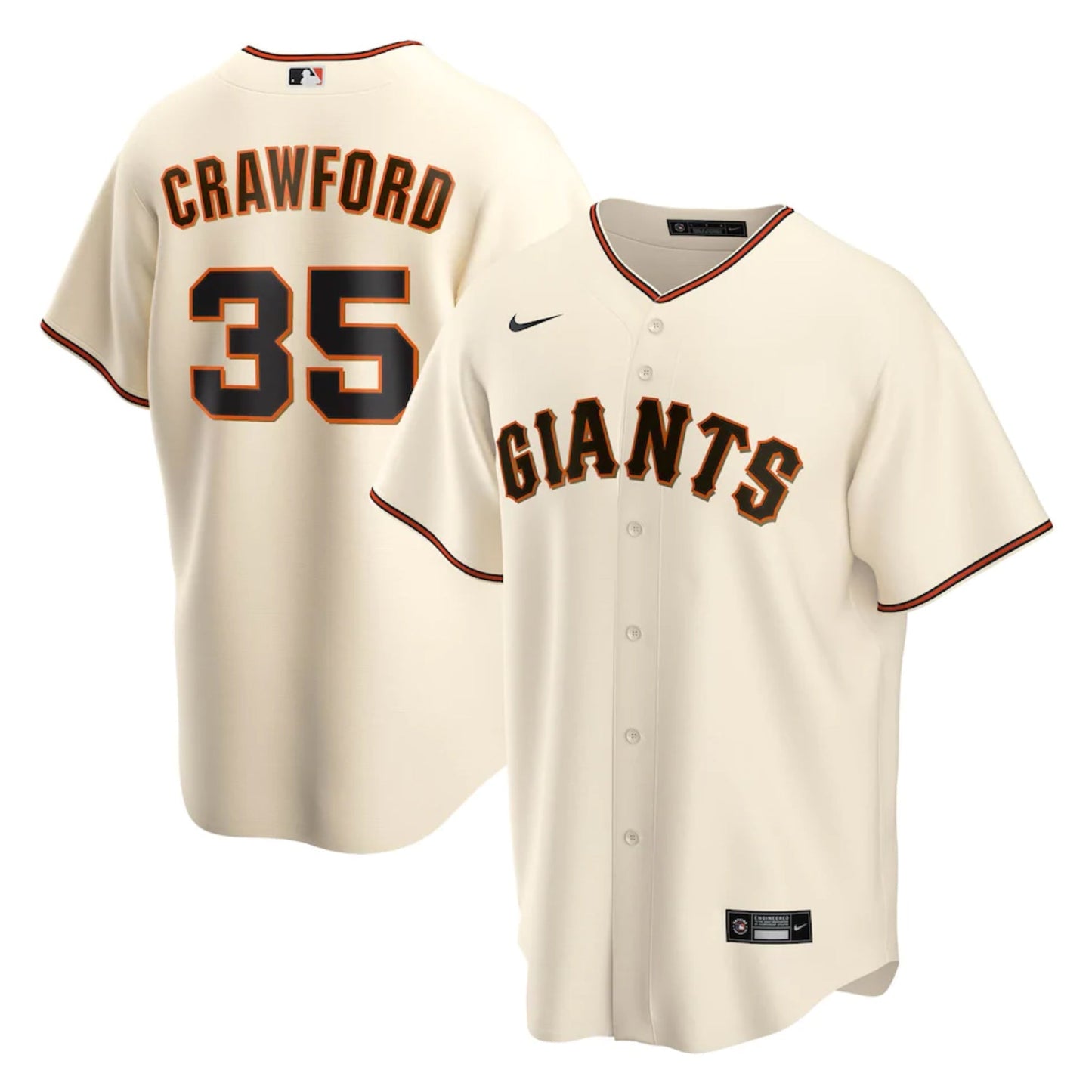 Brandon Crawford San Francisco Giants 35 Jersey