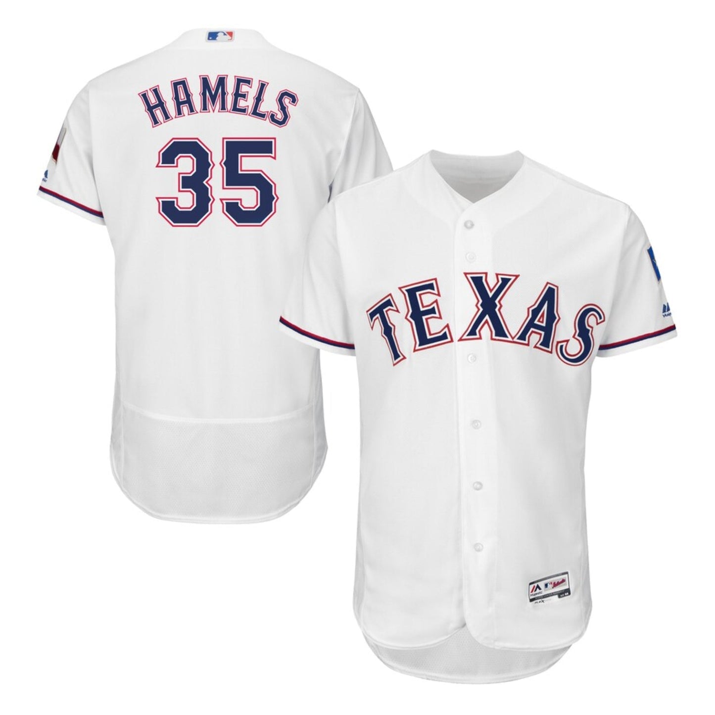 Cole Hamels Texas Rangers 35 Jersey