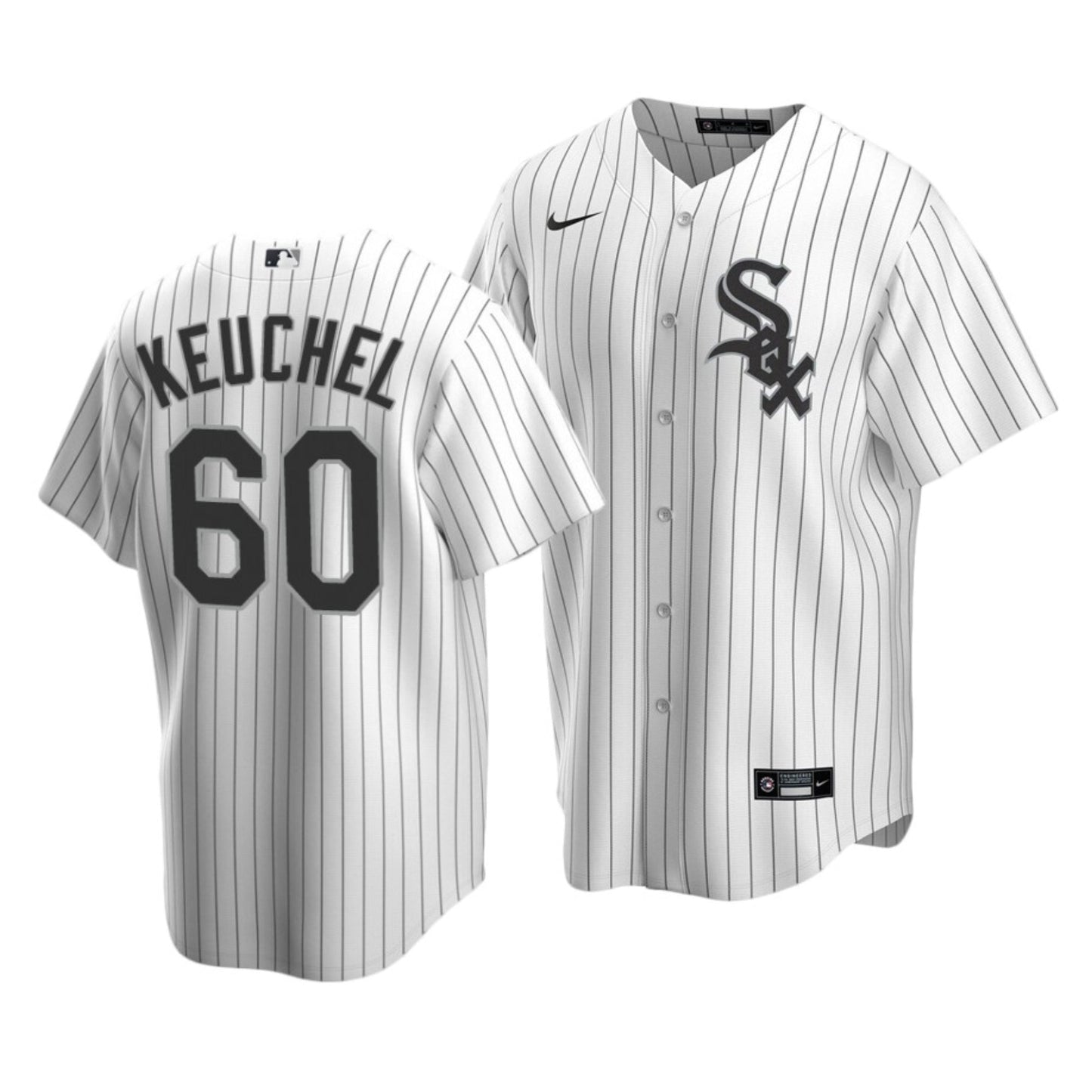 Dallas Keuchel Chicago White Sox 60 Jersey