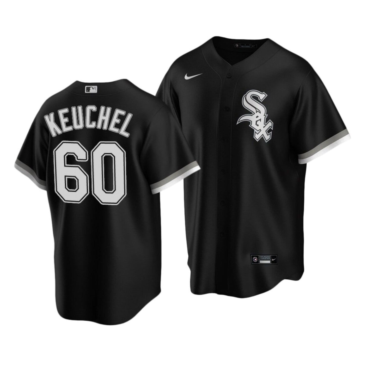 Dallas Keuchel Chicago White Sox 60 Jersey
