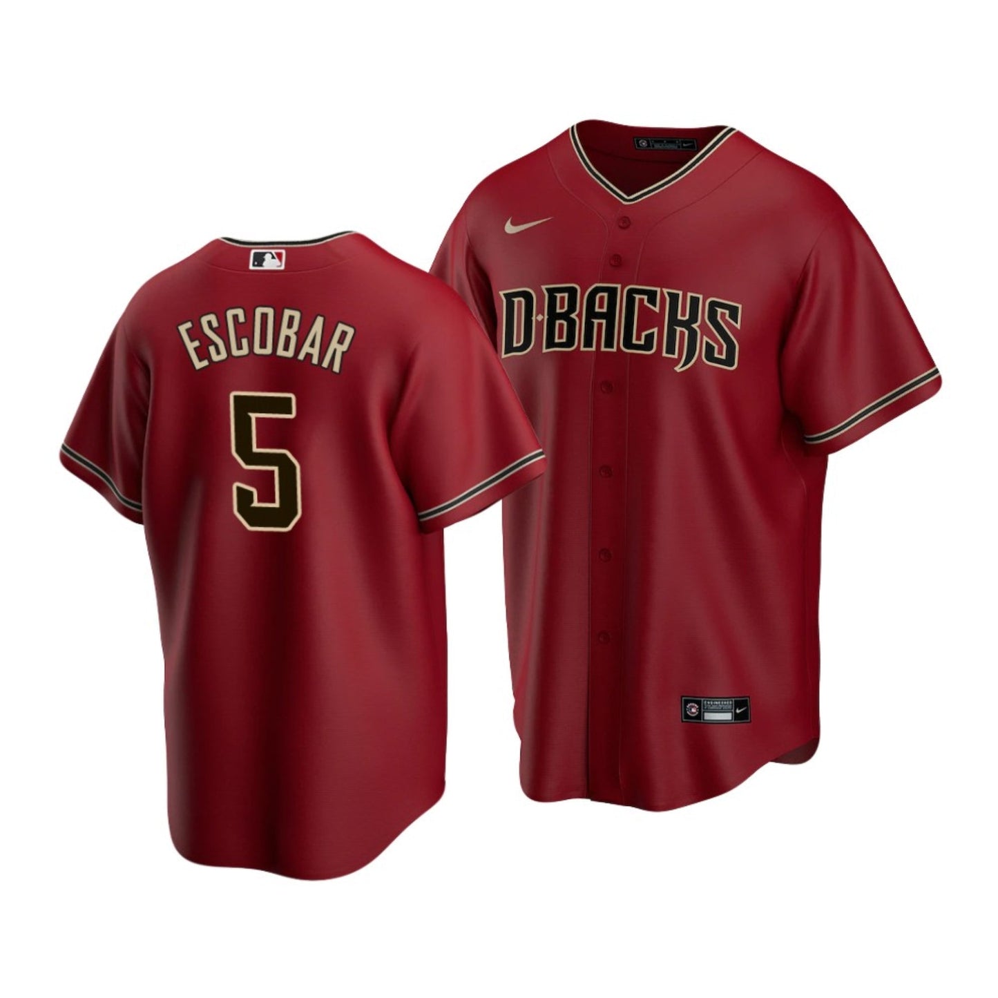 Eduardo Escobar Arizona Diamondbacks 5 Jersey