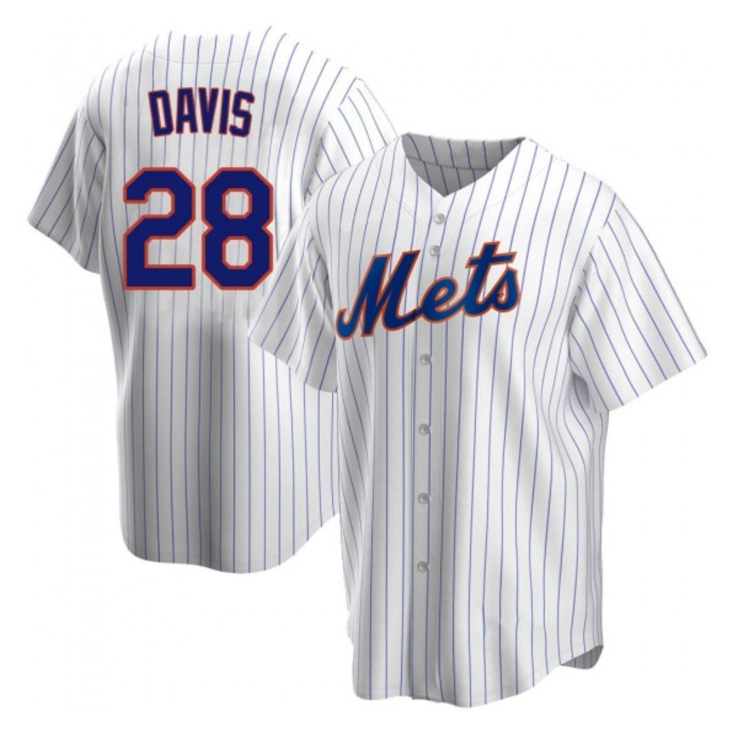J.D. Davis New York Mets 28 Jersey