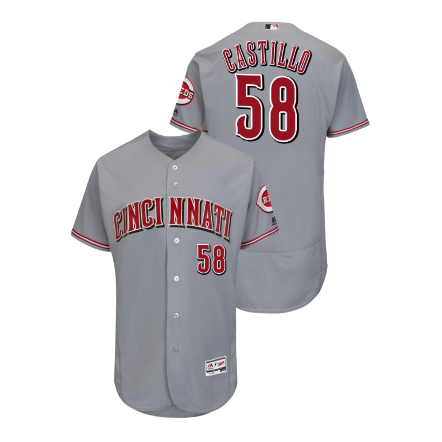 Luis Castillo Cincinnati Reds 58 Jersey