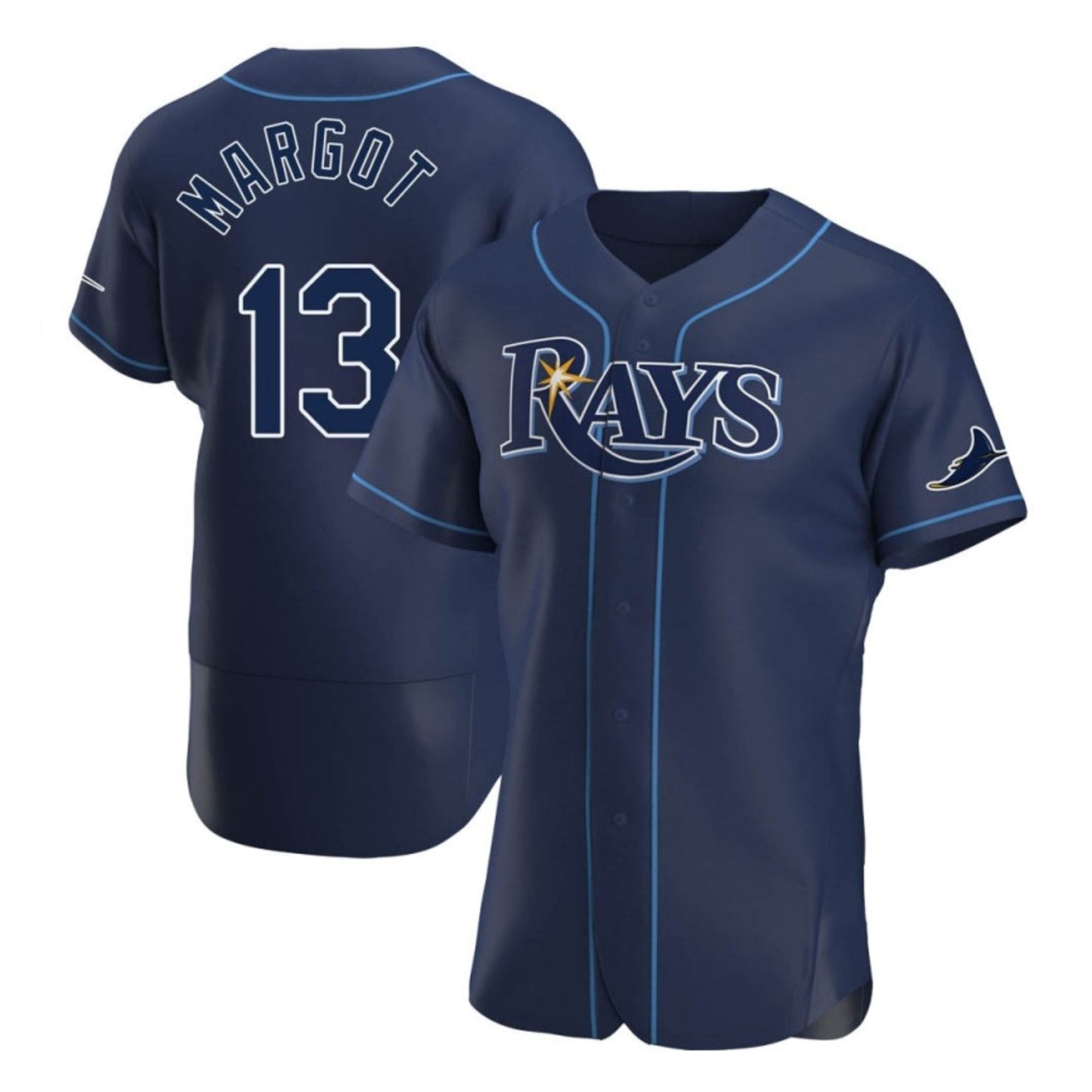 Manuel Margot Tampa Bay Rays 13 Jersey