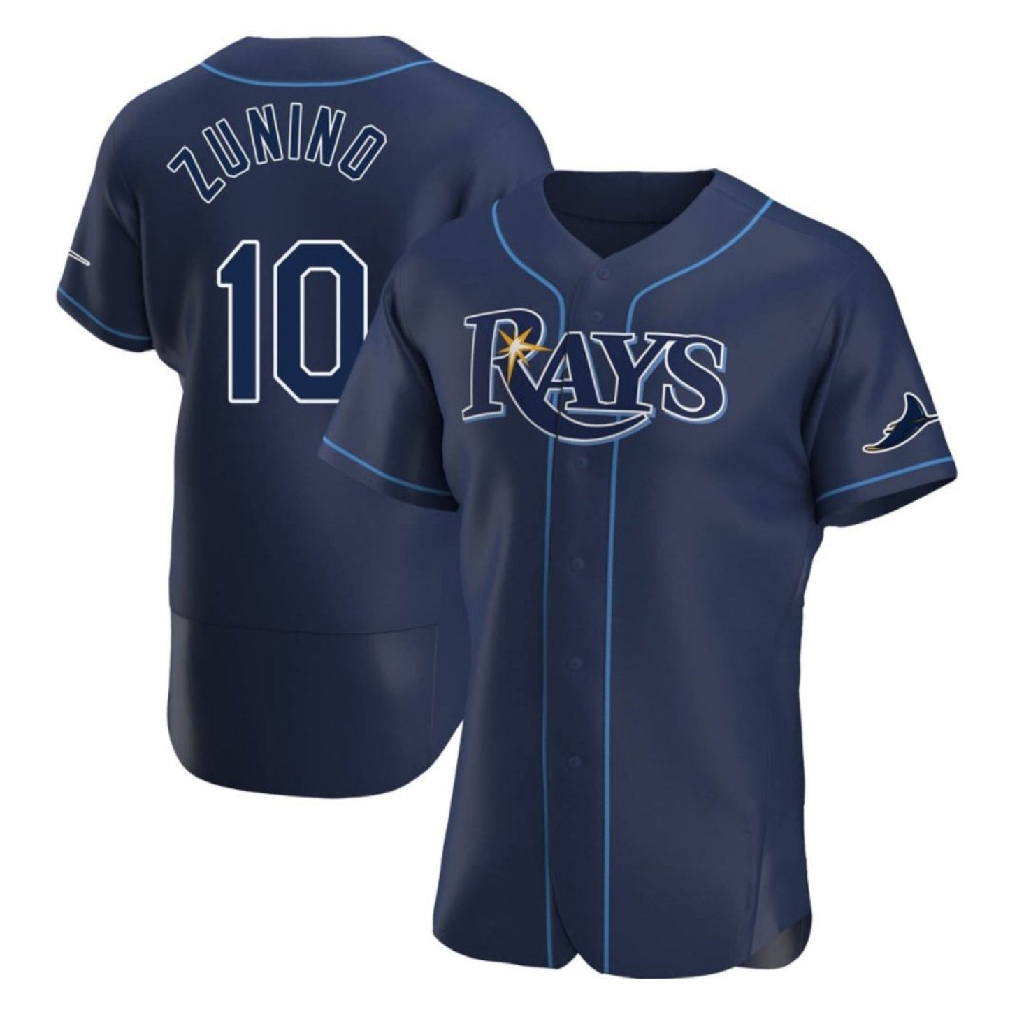 Mike Zunino Tampa Bay Rays 10 Jersey