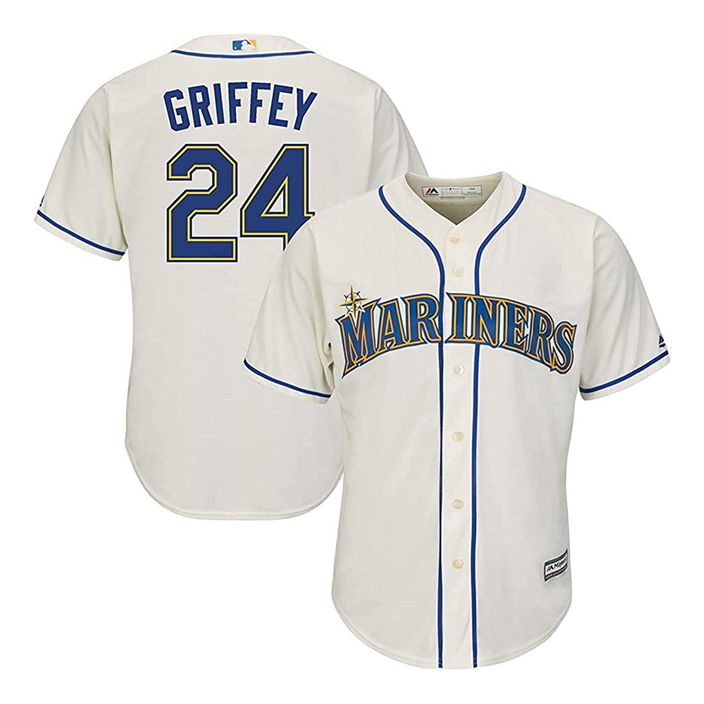 Seattle Mariners Ken Griffey Jr. 24 1989 Jersey