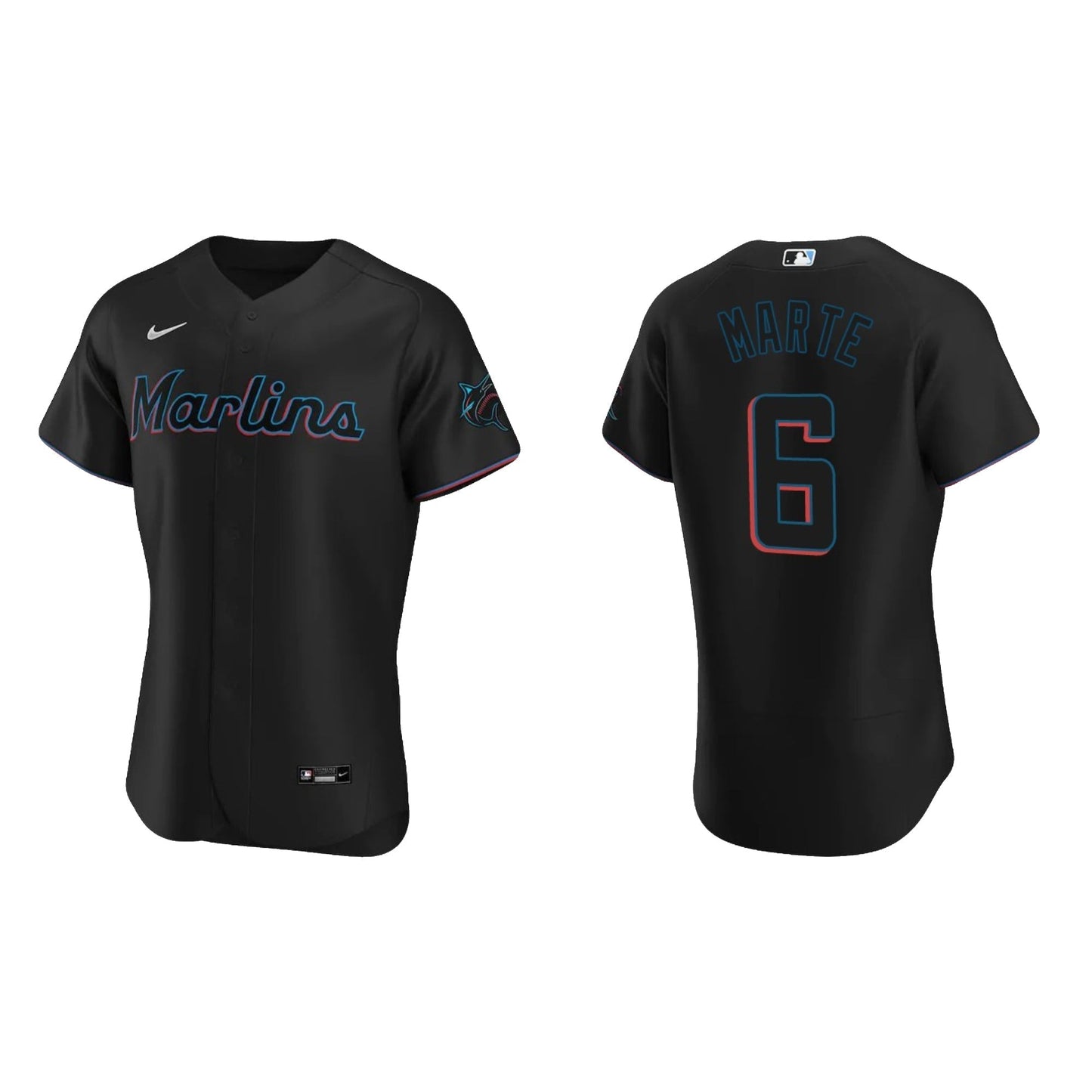 Starling Marte Miami Marlins 6 Jersey