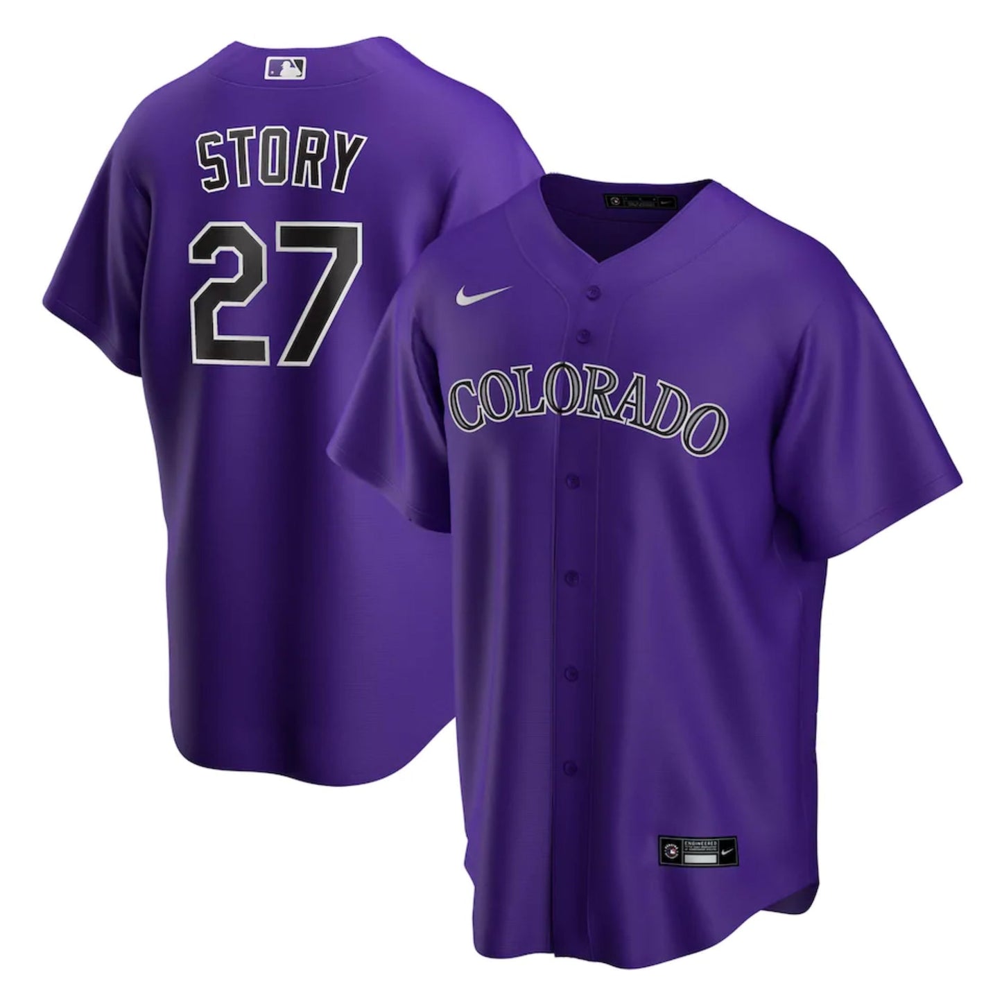 Trevor Story Colorado Rockies 27 Jersey