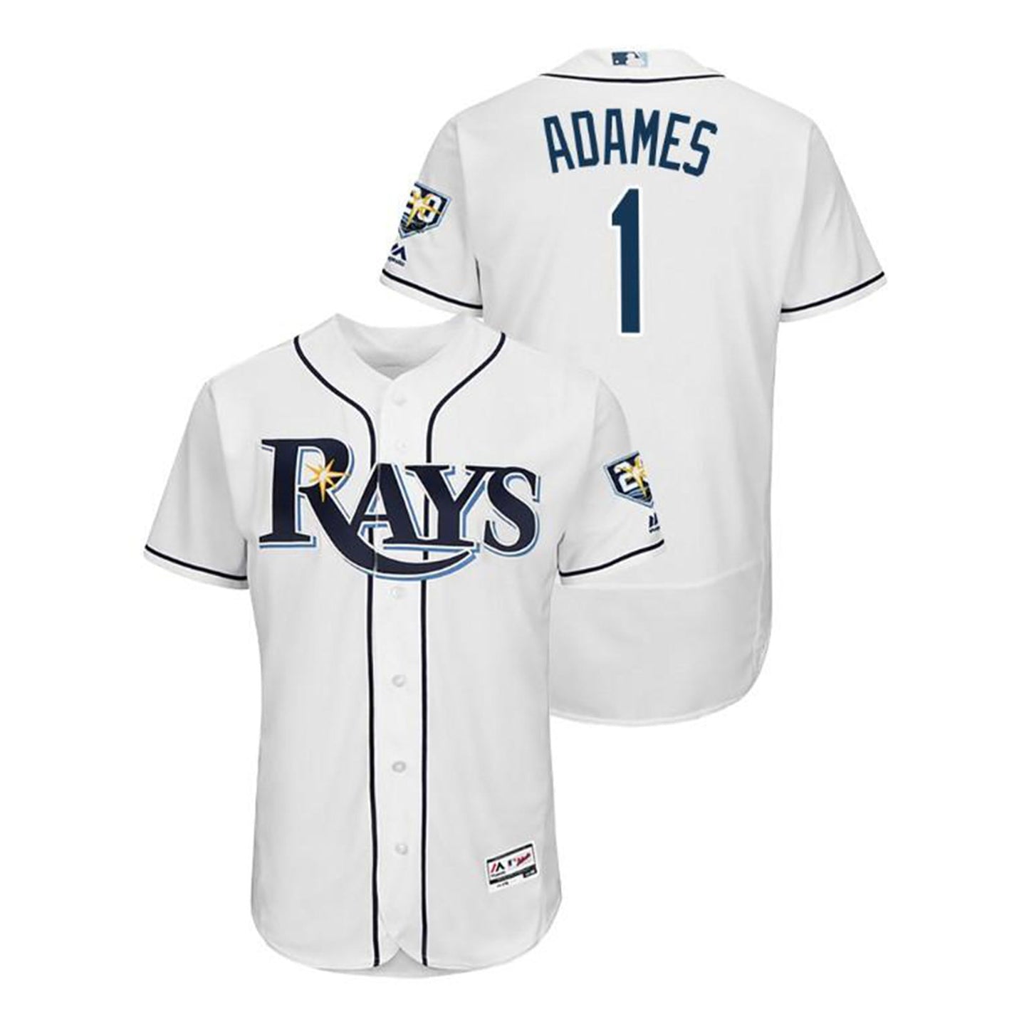 Willy Adams Tampa Bay Rays 1 Jersey