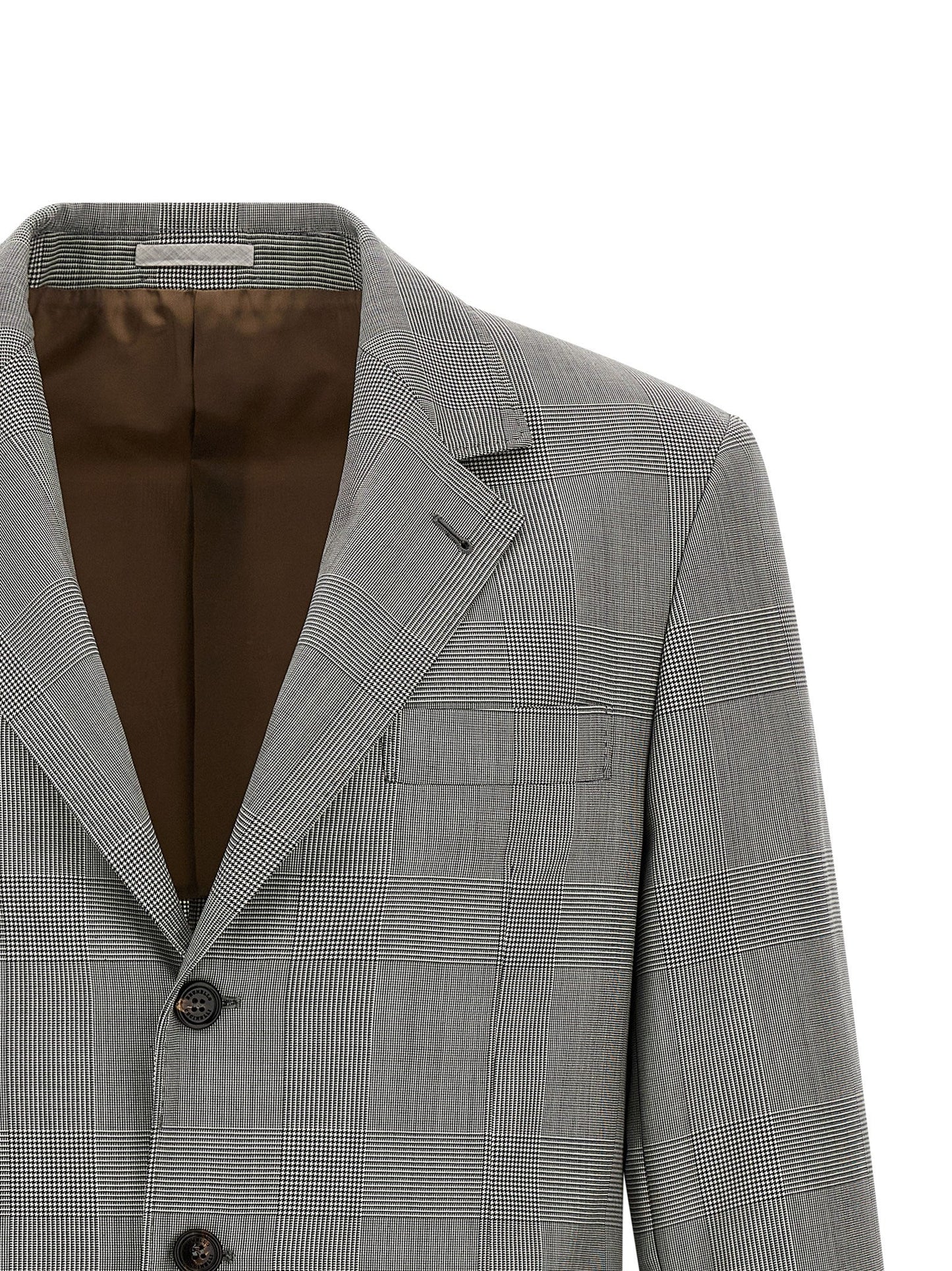 Brunello Cucinelli Men Prince Of Wales Blazer