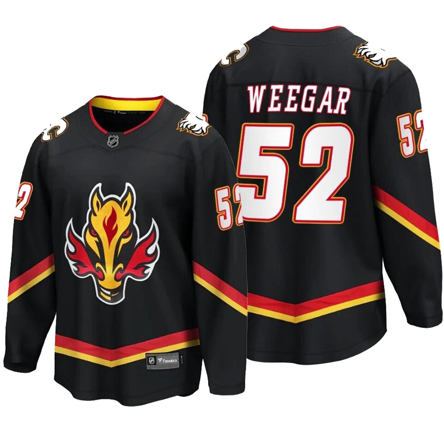 MacKenzie Weegar Calgary Flames 52 Jersey