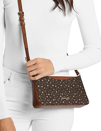 Michael Michael Kors Arden Medium Printed Signature Logo Crossbody Bag