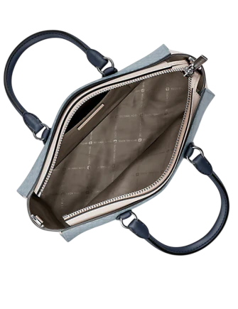 Michael Michael Kors Arden Small Color-Block Signature Logo Messenger Bag