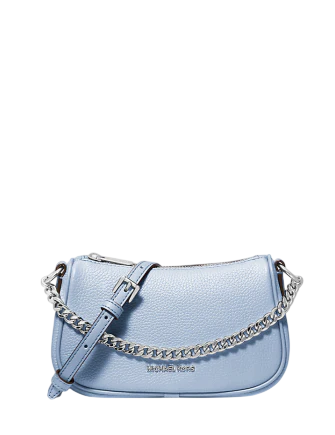 Michael Michael Kors Carmela Small Pebbled Leather Crossbody Bag