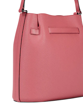 Michael Michael Kors Carson Medium Pebbled Leather Convertible Bucket Crossbody Bag