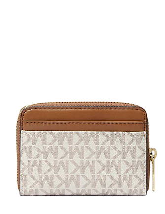 Michael Michael Kors Jet Set Travel Medium Logo Zip-Around Card Case