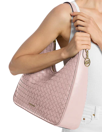 Michael Michael Kors Nayla Medium Woven Shoulder Bag