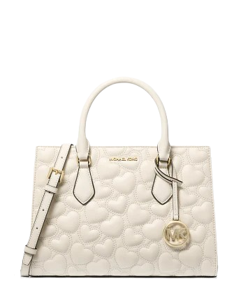 Michael Michael Kors Sheila Medium Heart Embroidered Satchel