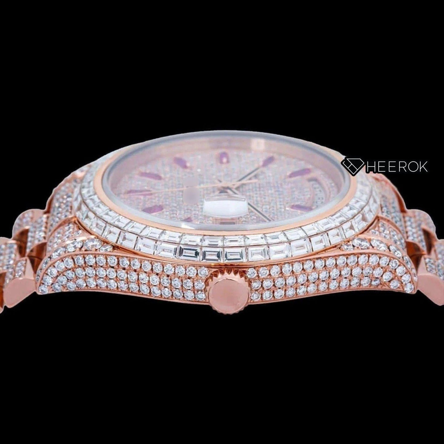 Moissanite Rolex Watch