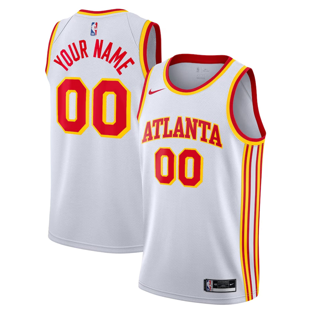 Atlanta Hawks Blank Custom Jersey