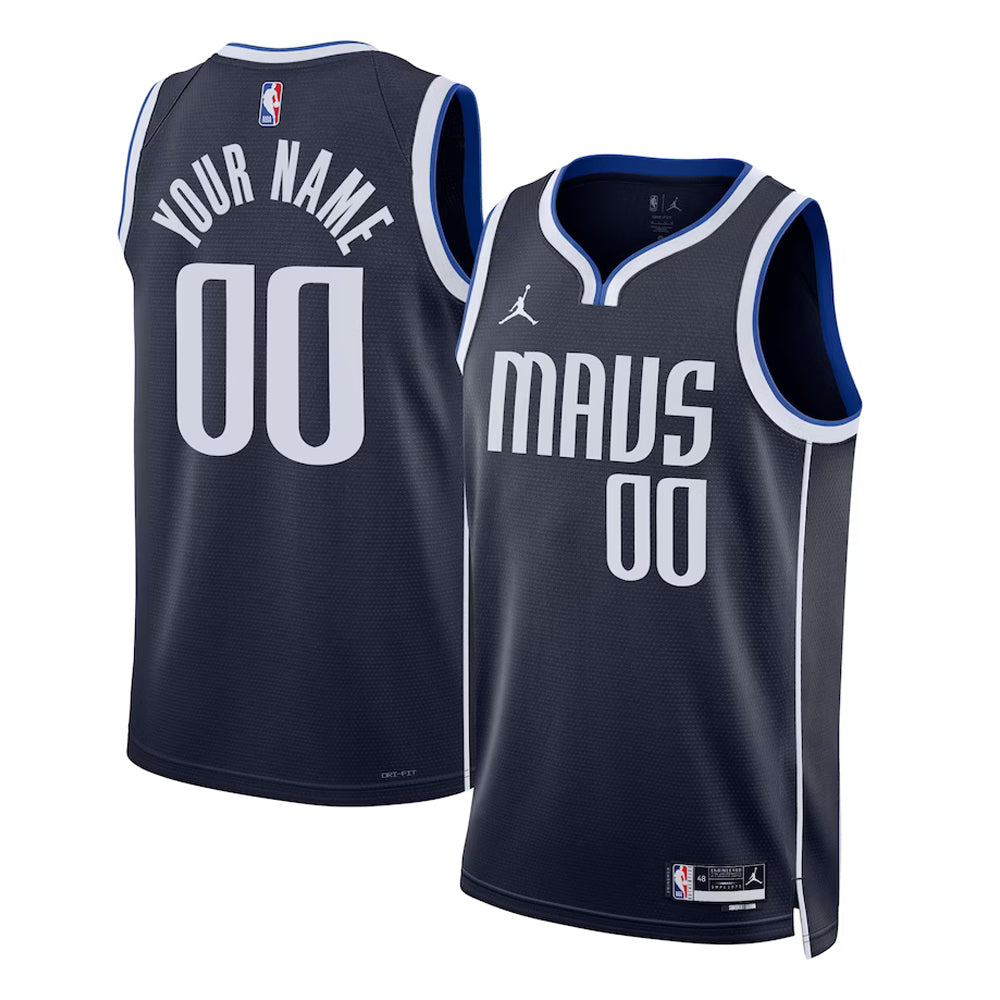 Dallas Mavericks Blank Custom Jersey