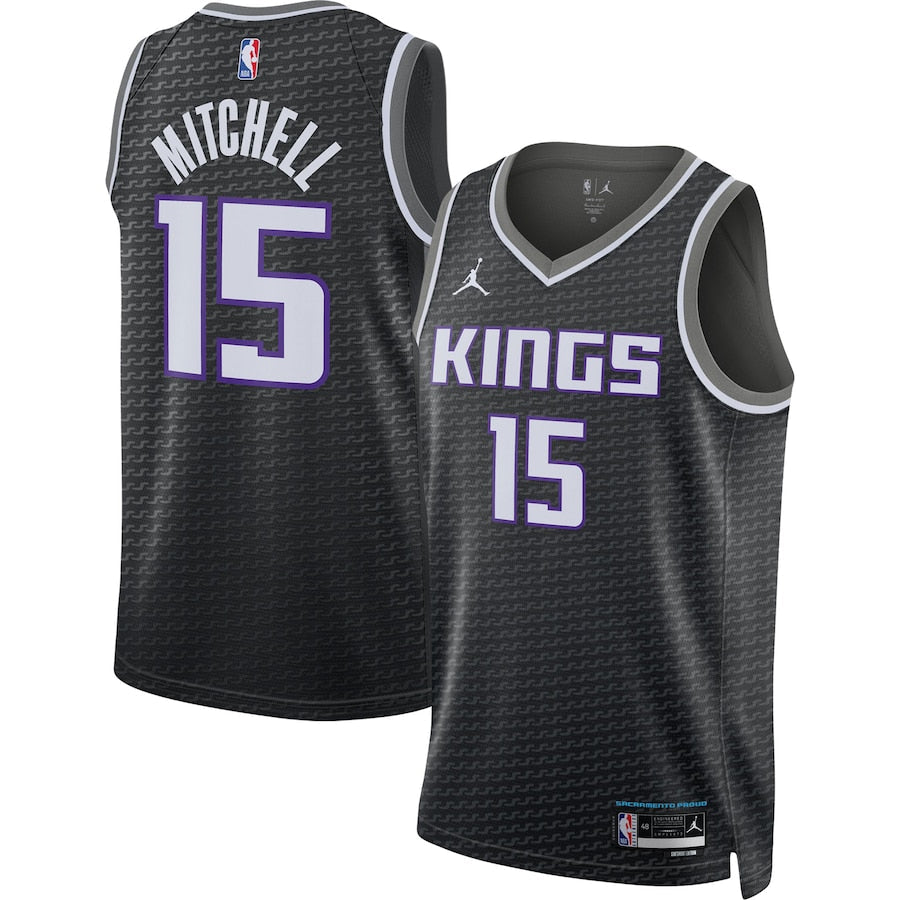 Davion Mitchell Sacramento Kings 15 Jersey