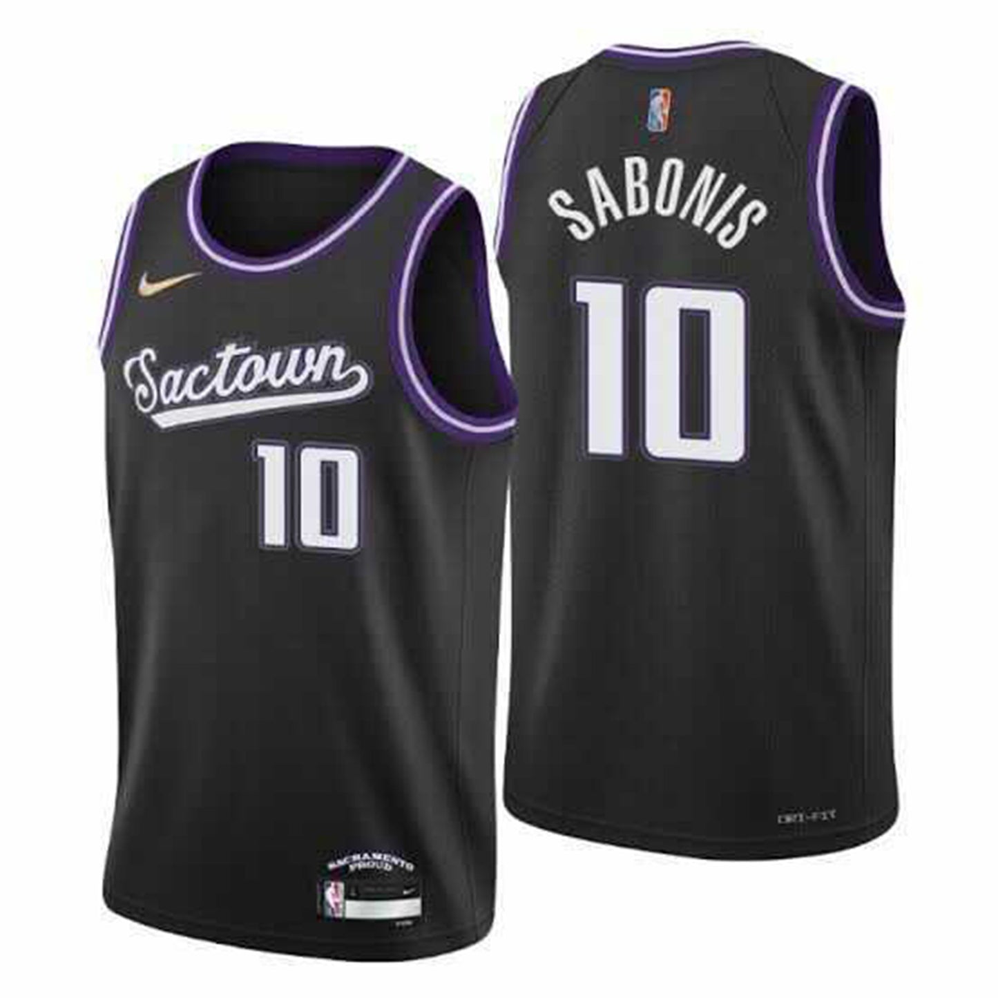 Domantas Sabonis Sacramento Kings 10 Jersey