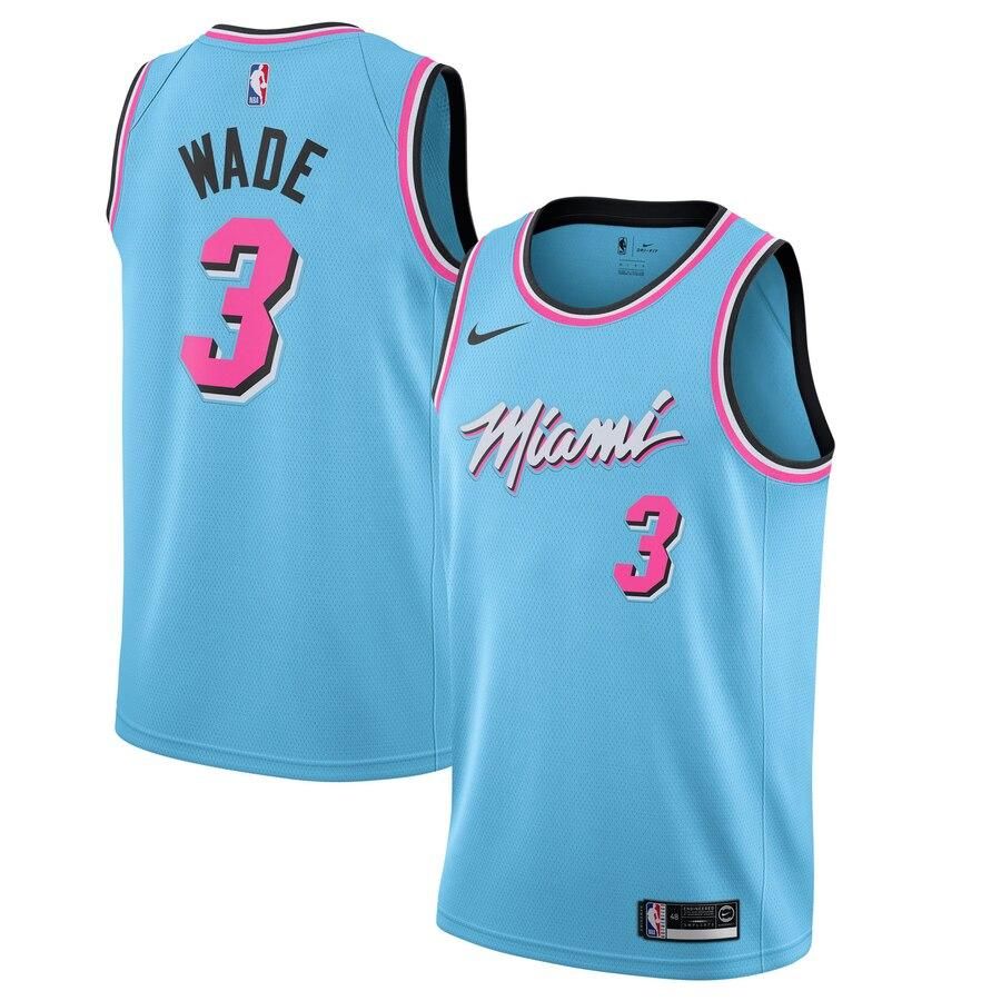 Dwyane Wade Miami Heat 3 Jersey